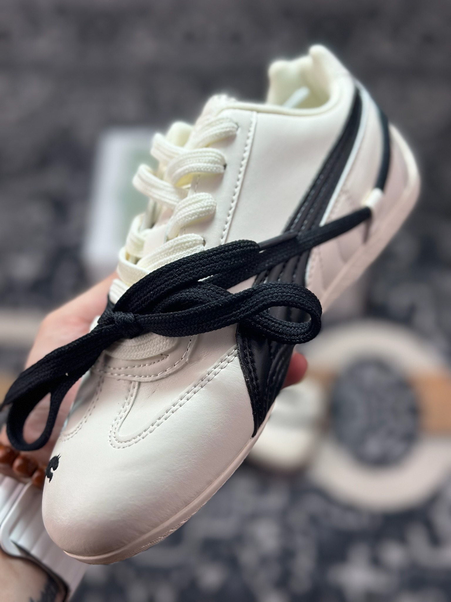 原装级别 Rose x Puma Speedcat 联名款 极速赛车系列彪马低帮生活休闲鞋 404391-01