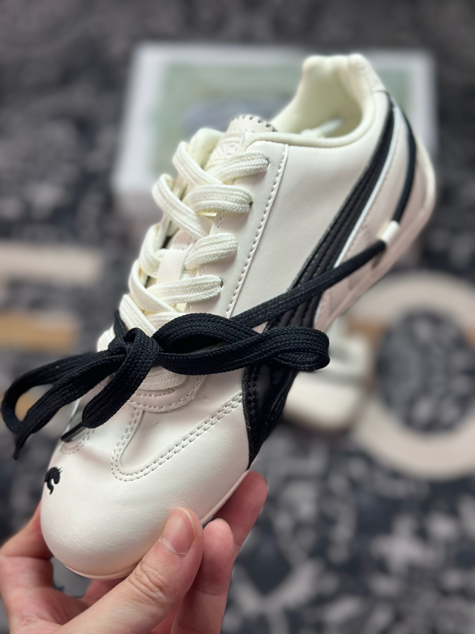 原装级别 Rose x Puma Speedcat 联名款 极速赛车系列彪马低帮生活休闲鞋 404391-01