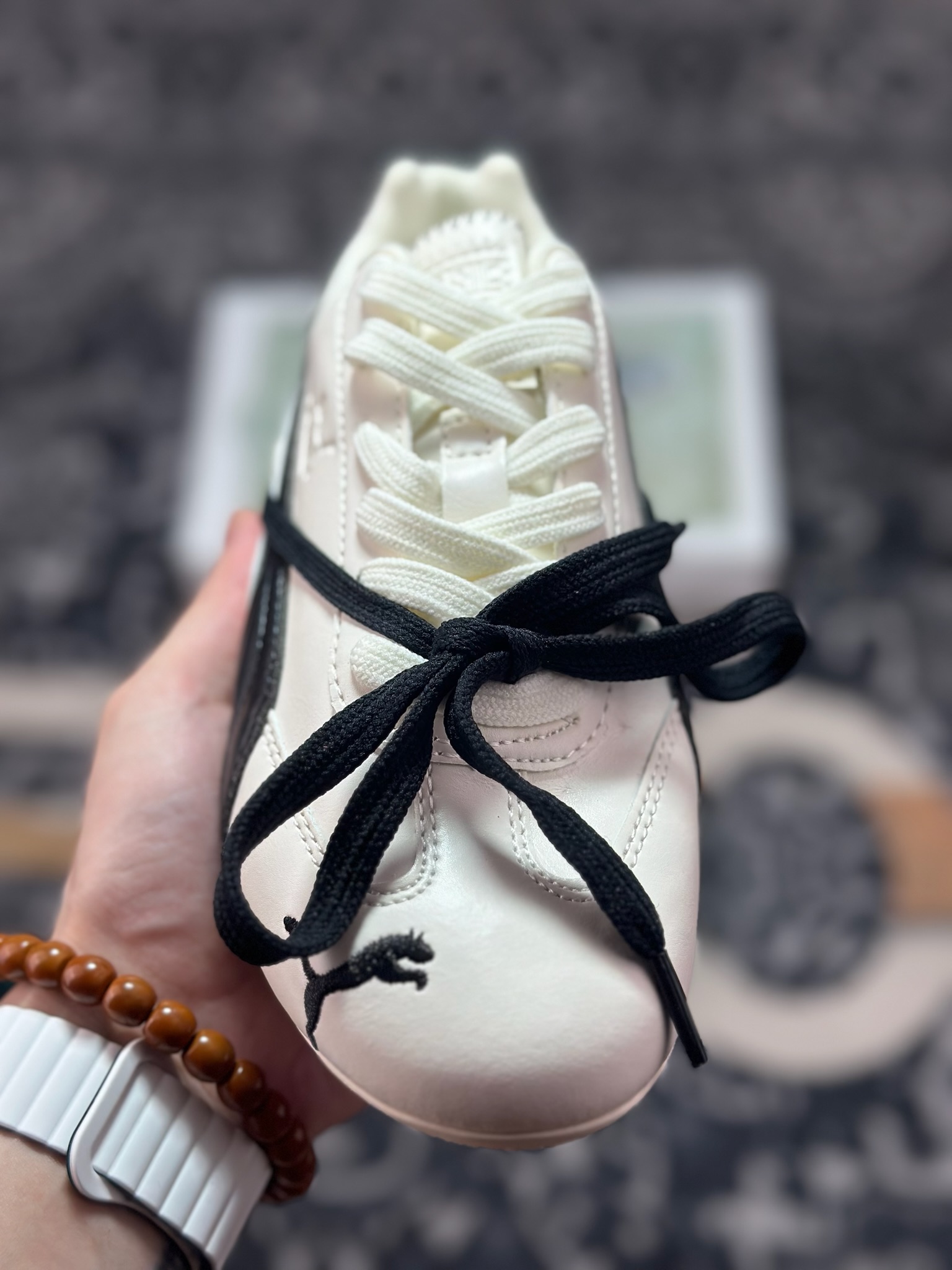 原装级别 Rose x Puma Speedcat 联名款 极速赛车系列彪马低帮生活休闲鞋 404391-01