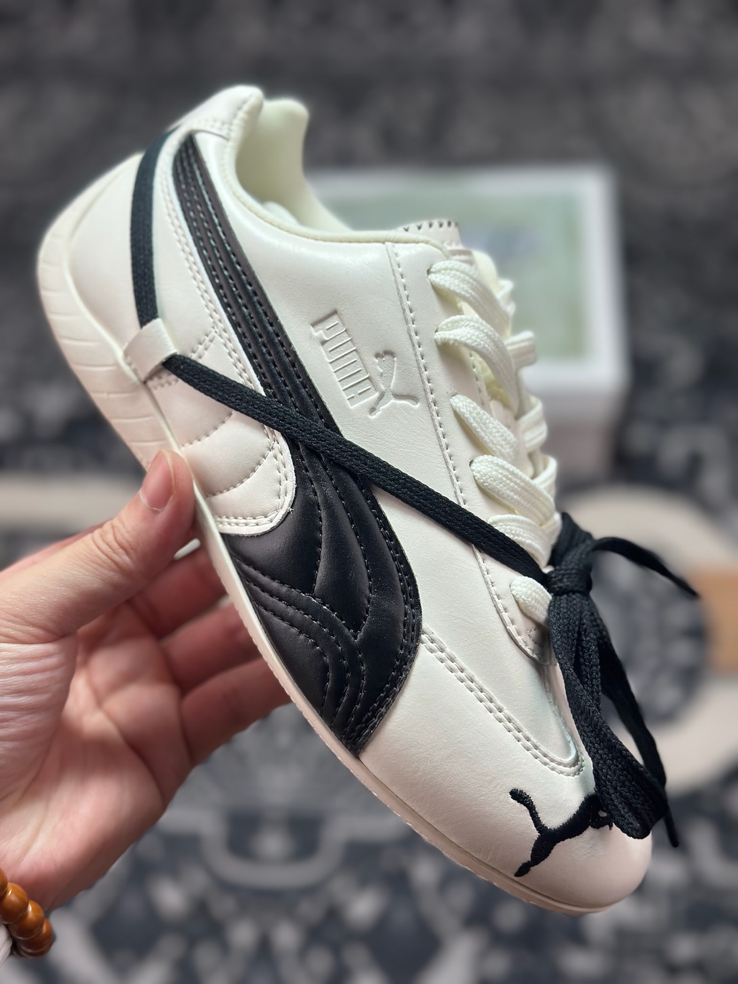 原装级别 Rose x Puma Speedcat 联名款 极速赛车系列彪马低帮生活休闲鞋 404391-01