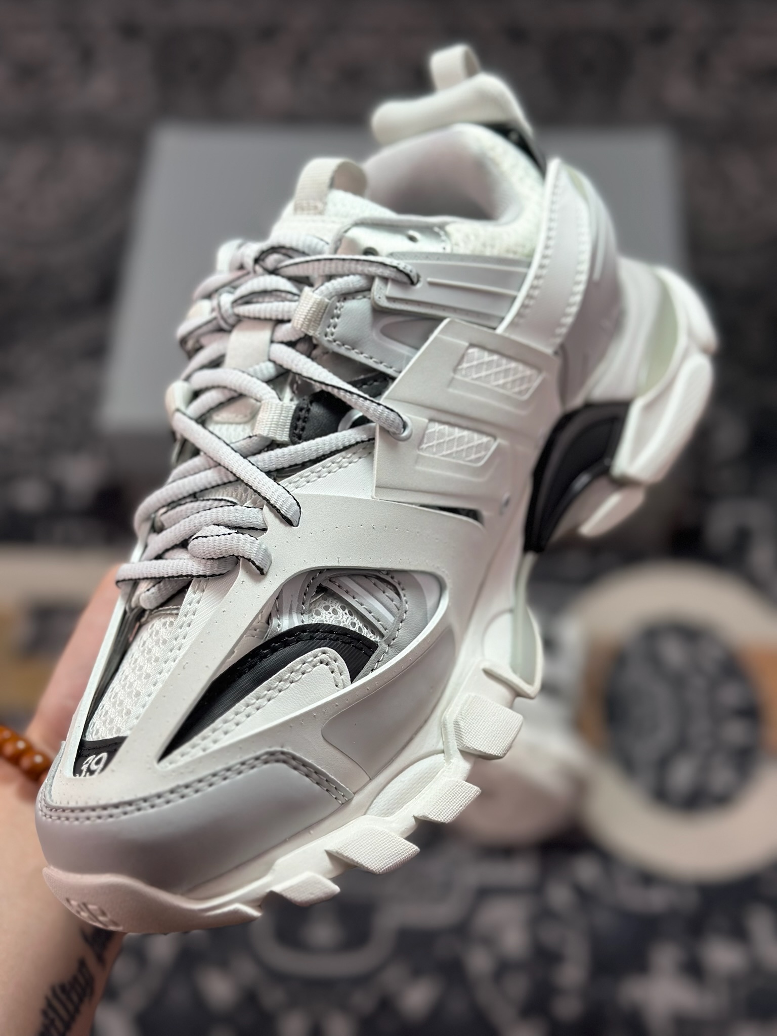 优选 原装级别 Balenciaga 巴黎世家 Track Sneaker 巴黎世家三代 户外概念复古老爹鞋