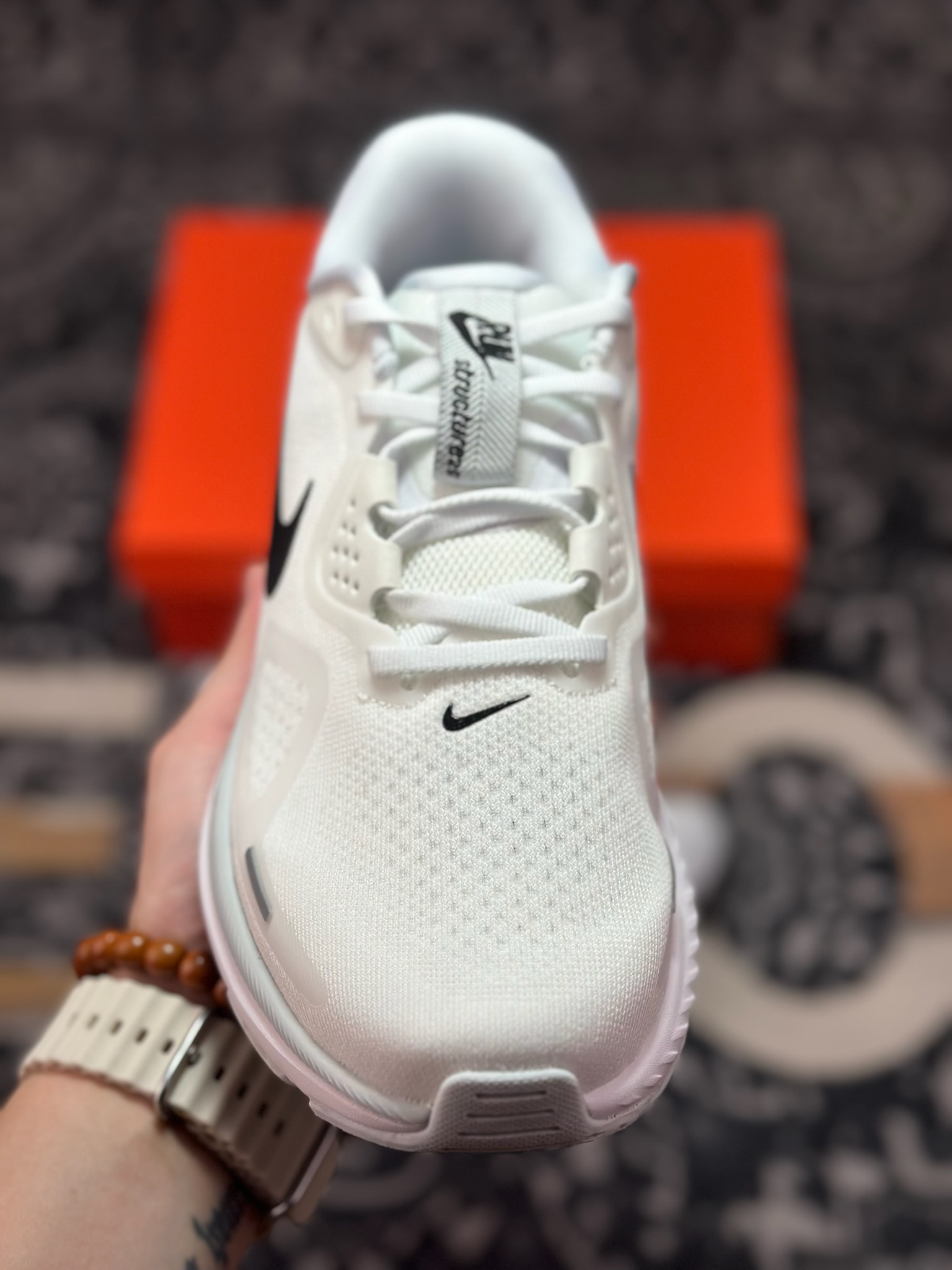 原厂级别NIKE STRUCTURE 26代登月系列网透面气 训跑练步鞋 HJ1102-100