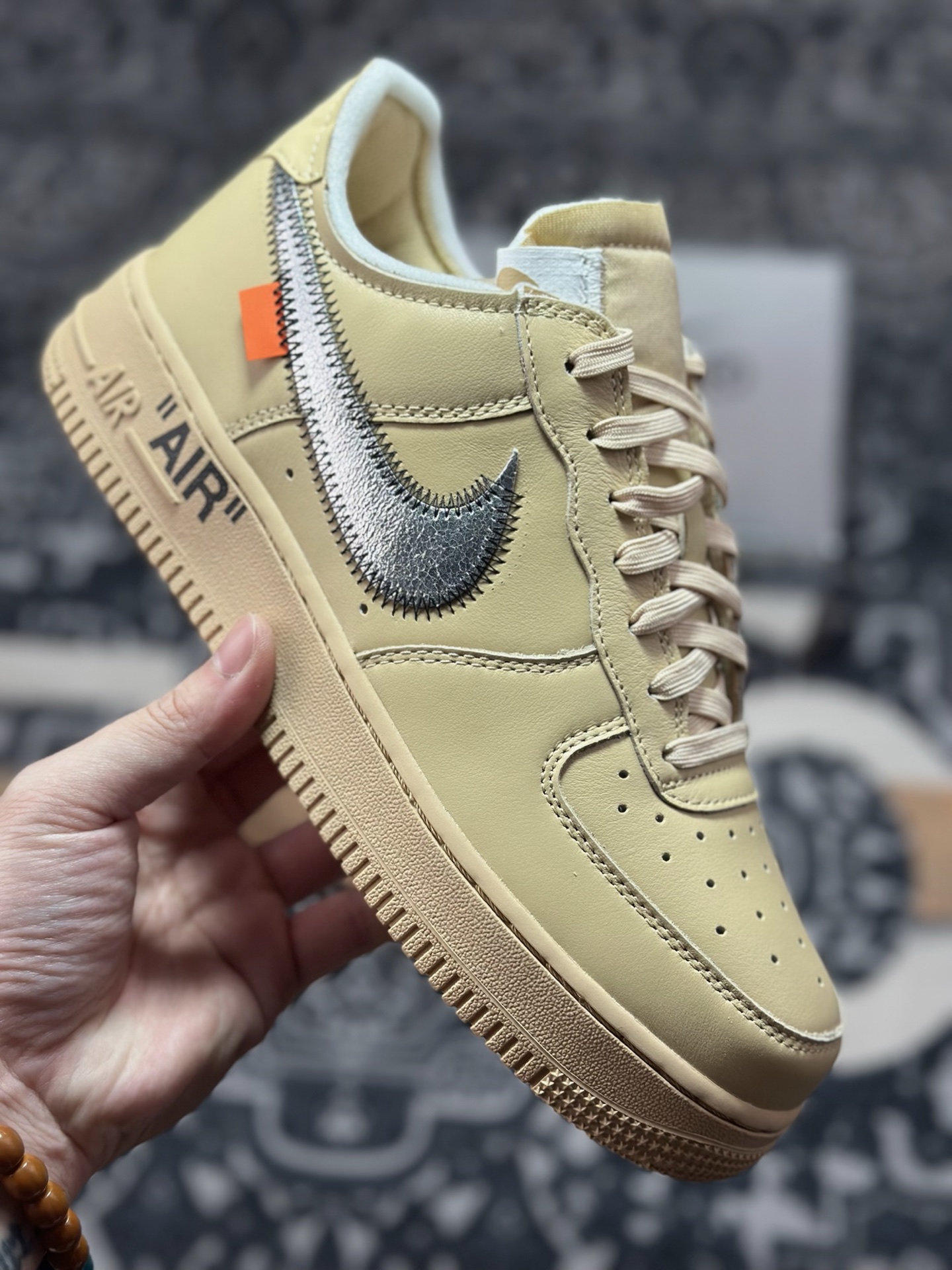 优选 原装级别 OFF-WHITE X NK Air Force 1 ” OW联名空军一号低帮板鞋 FD6900-200