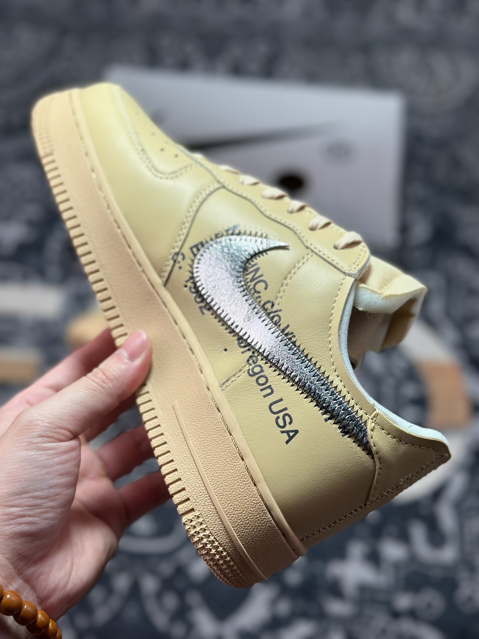 优选 原装级别 OFF-WHITE X NK Air Force 1 ” OW联名空军一号低帮板鞋 FD6900-200