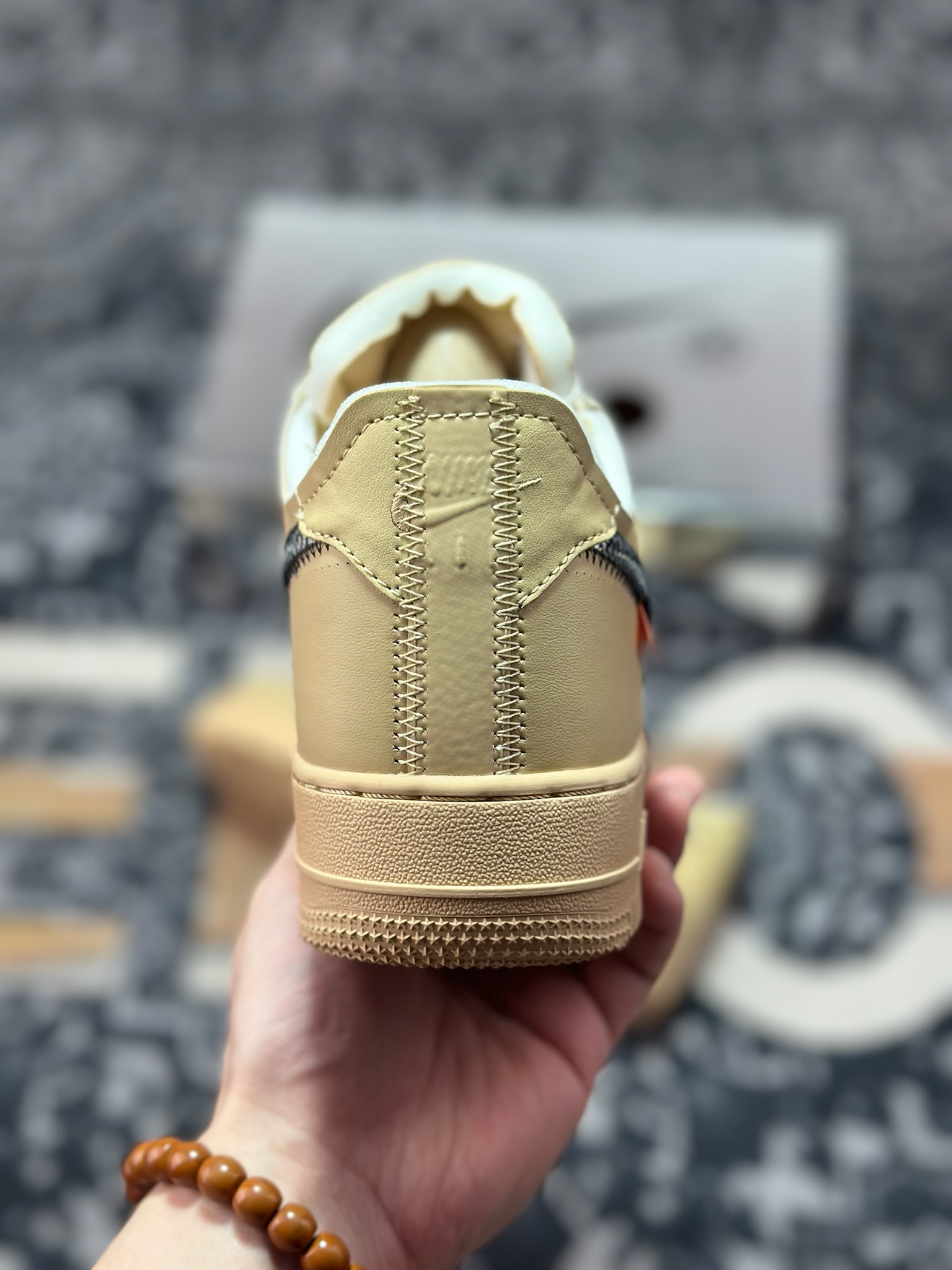 优选 原装级别 OFF-WHITE X NK Air Force 1 ” OW联名空军一号低帮板鞋 FD6900-200