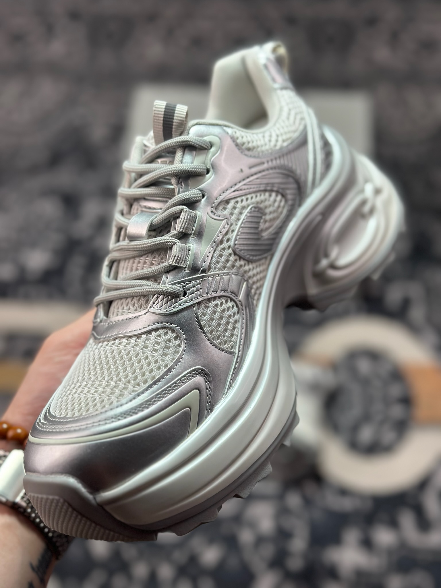 原装级别 新货GG-CC赵露思2025新款厚底增高休闲运动老爹鞋系列 #