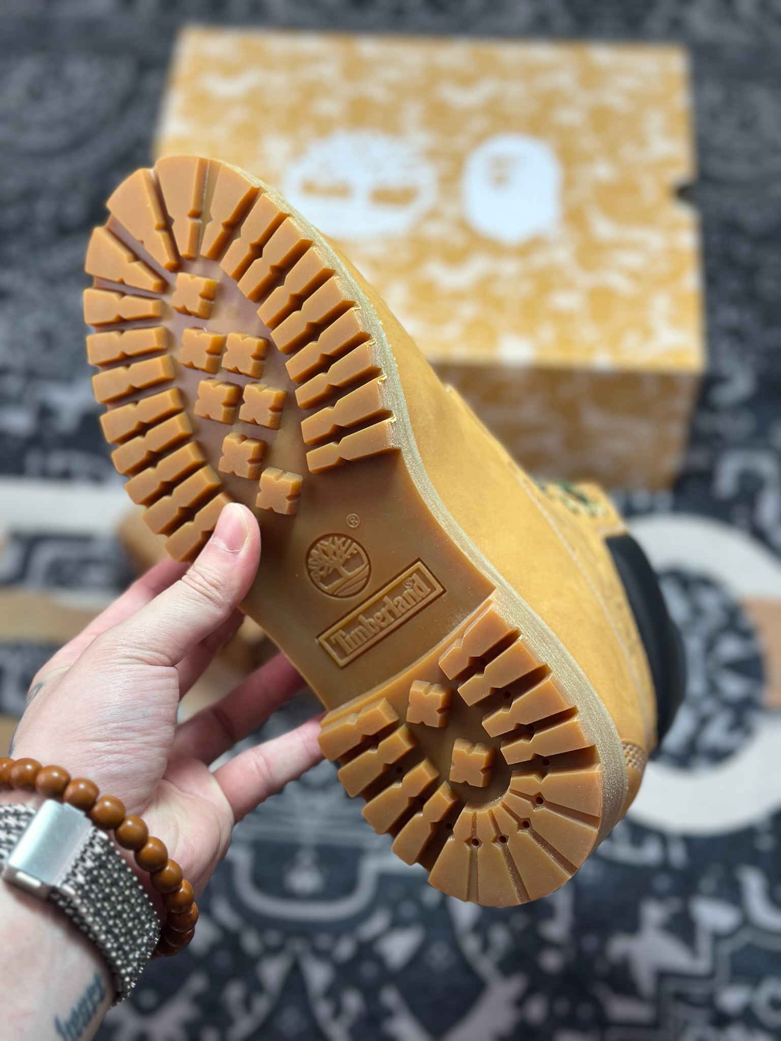 原装级别 新货#原装渠道 联名 Timberland x Bape x Undefeated 添柏岚/天伯伦 猿人头 不败 三方联名限量款卖爆了的经典联名款