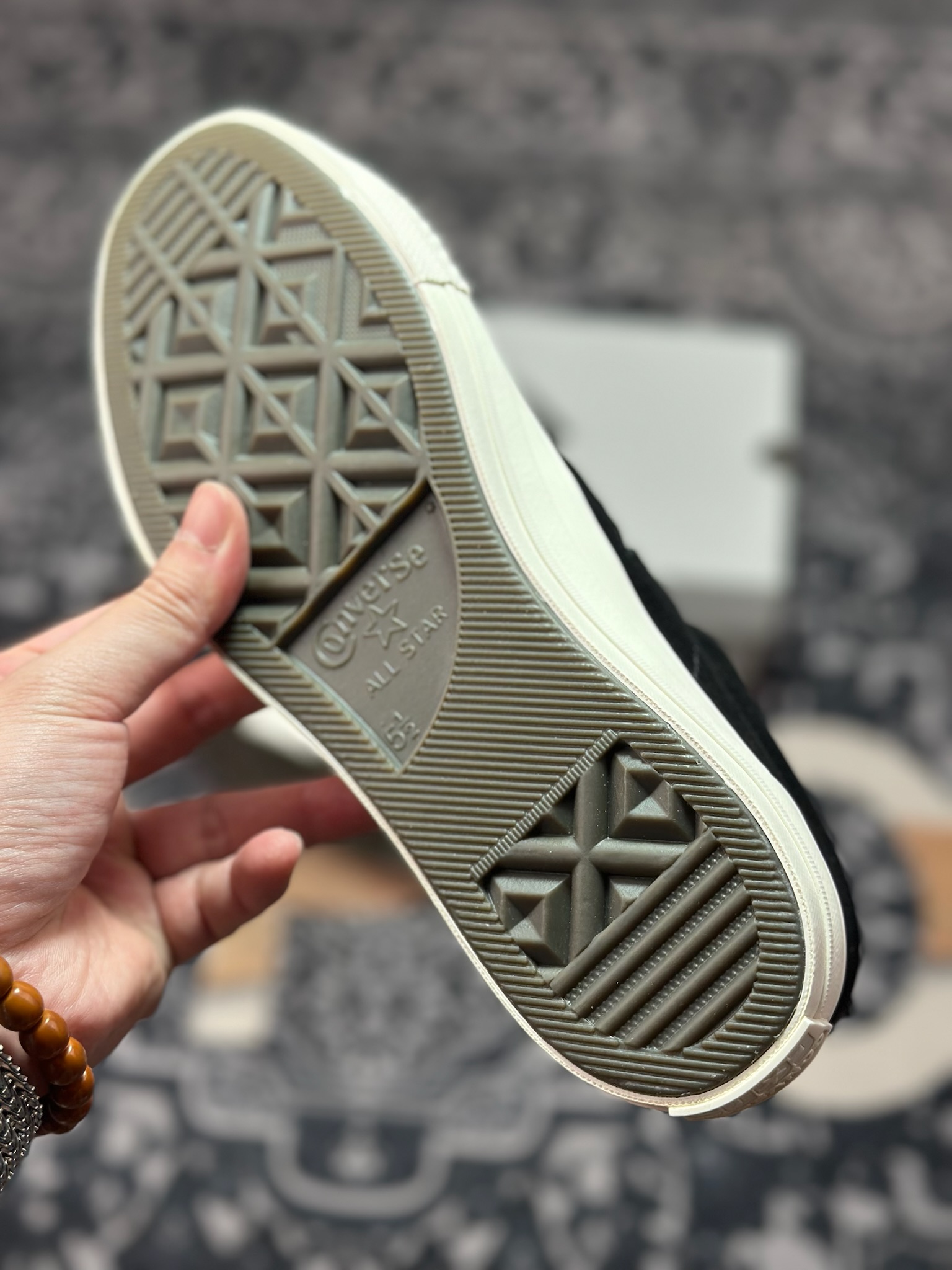 真标 Converse One Star Pro 黑色 匡威 木村复古休闲滑板鞋 149908C