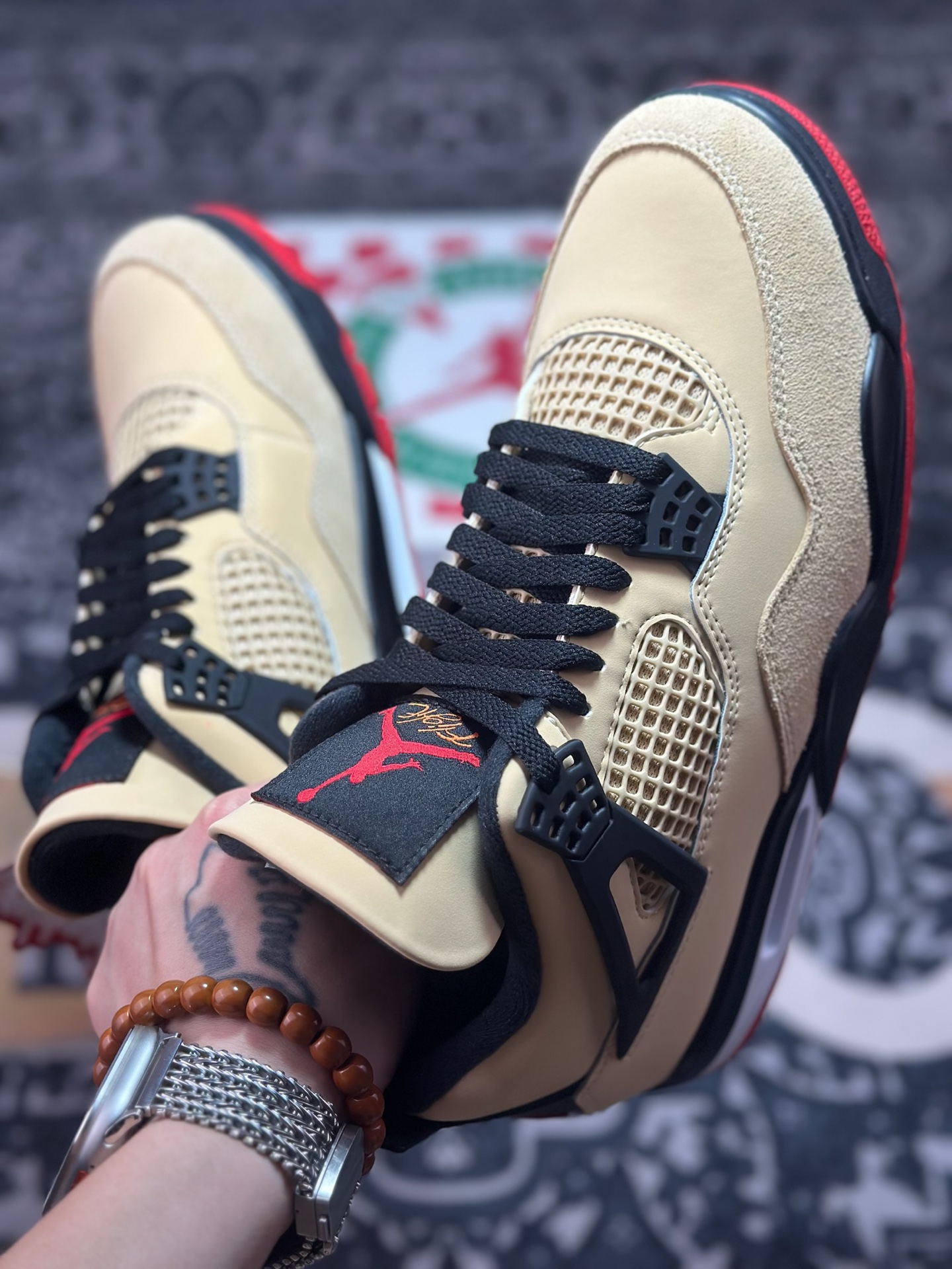 优选 原装级别 Air Jordan 4 ”Pizza” 黑棕 IH2094-200