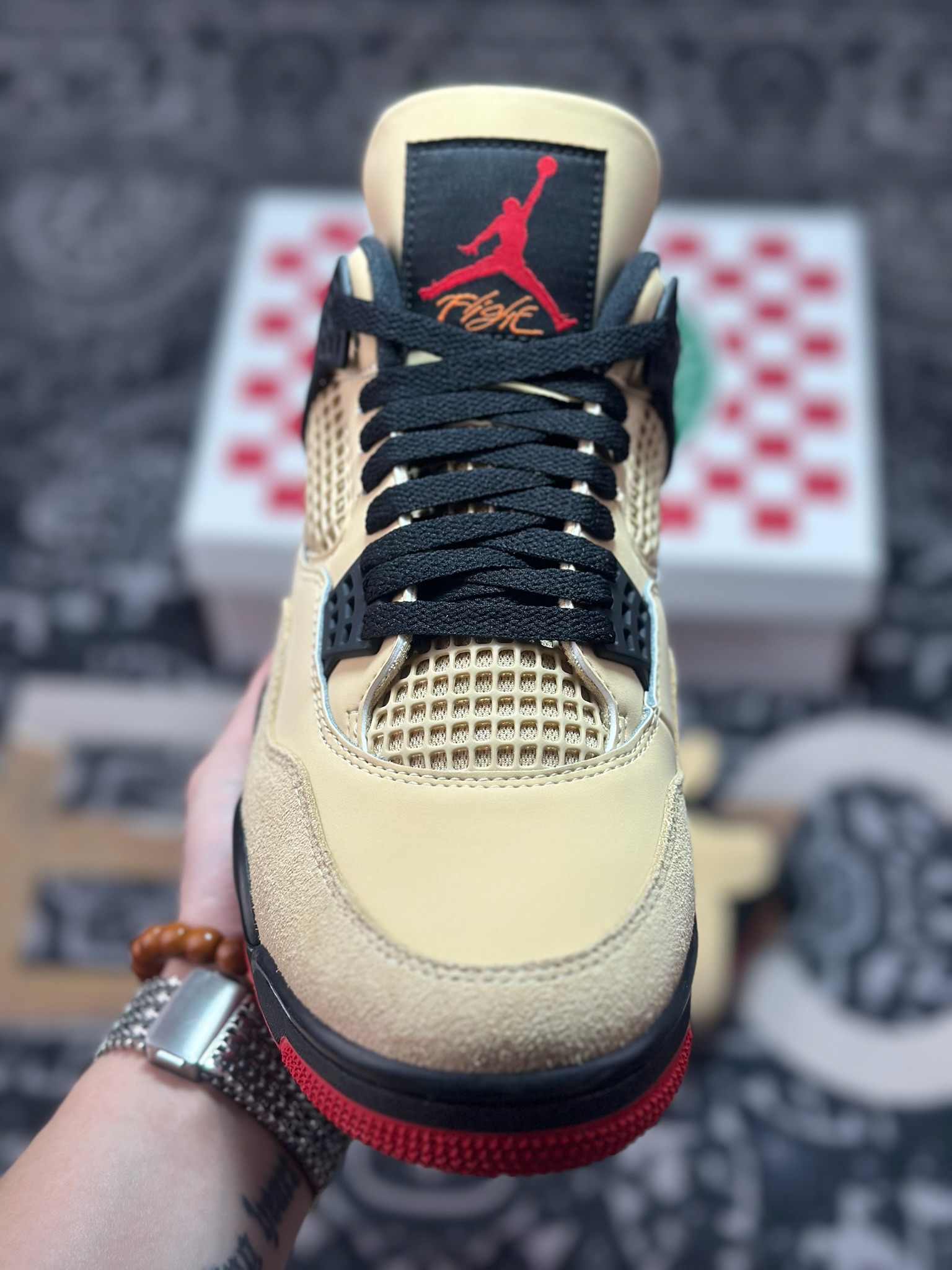 优选 原装级别 Air Jordan 4 ”Pizza” 黑棕 IH2094-200