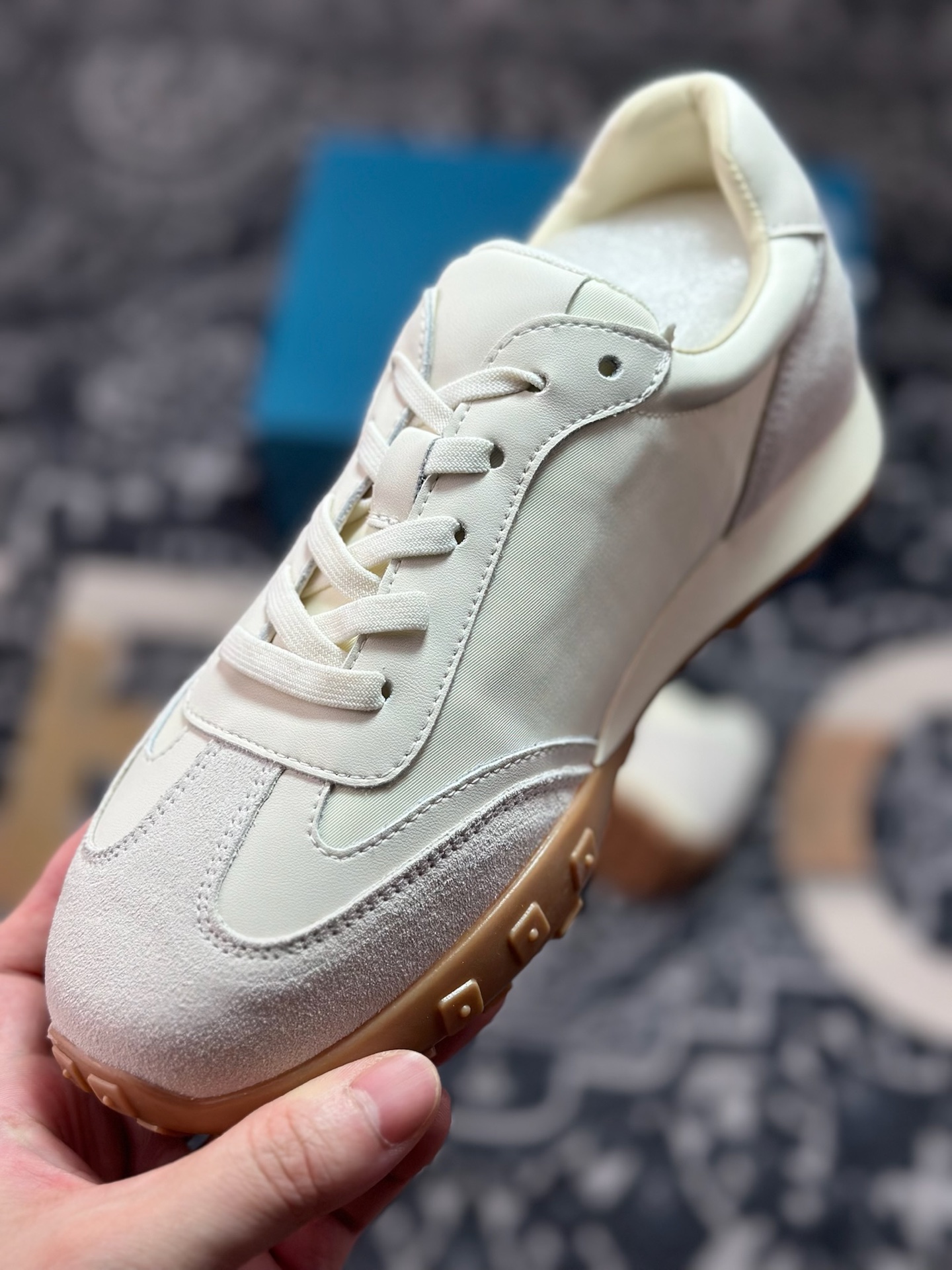 A9220 joypeace 小彩蛋 city walk选手 时尚单品 精美花纹刺绣 防滑棋盘厚底 德训鞋 阿甘鞋低帮生活休闲鞋