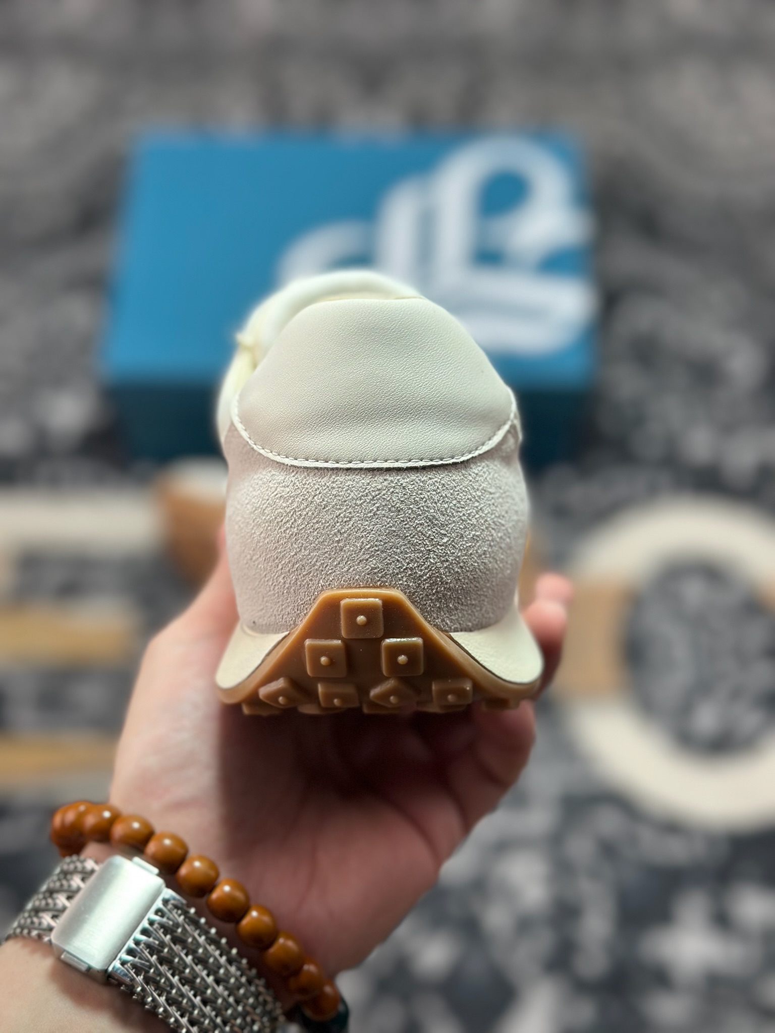 A9220 joypeace 小彩蛋 city walk选手 时尚单品 精美花纹刺绣 防滑棋盘厚底 德训鞋 阿甘鞋低帮生活休闲鞋