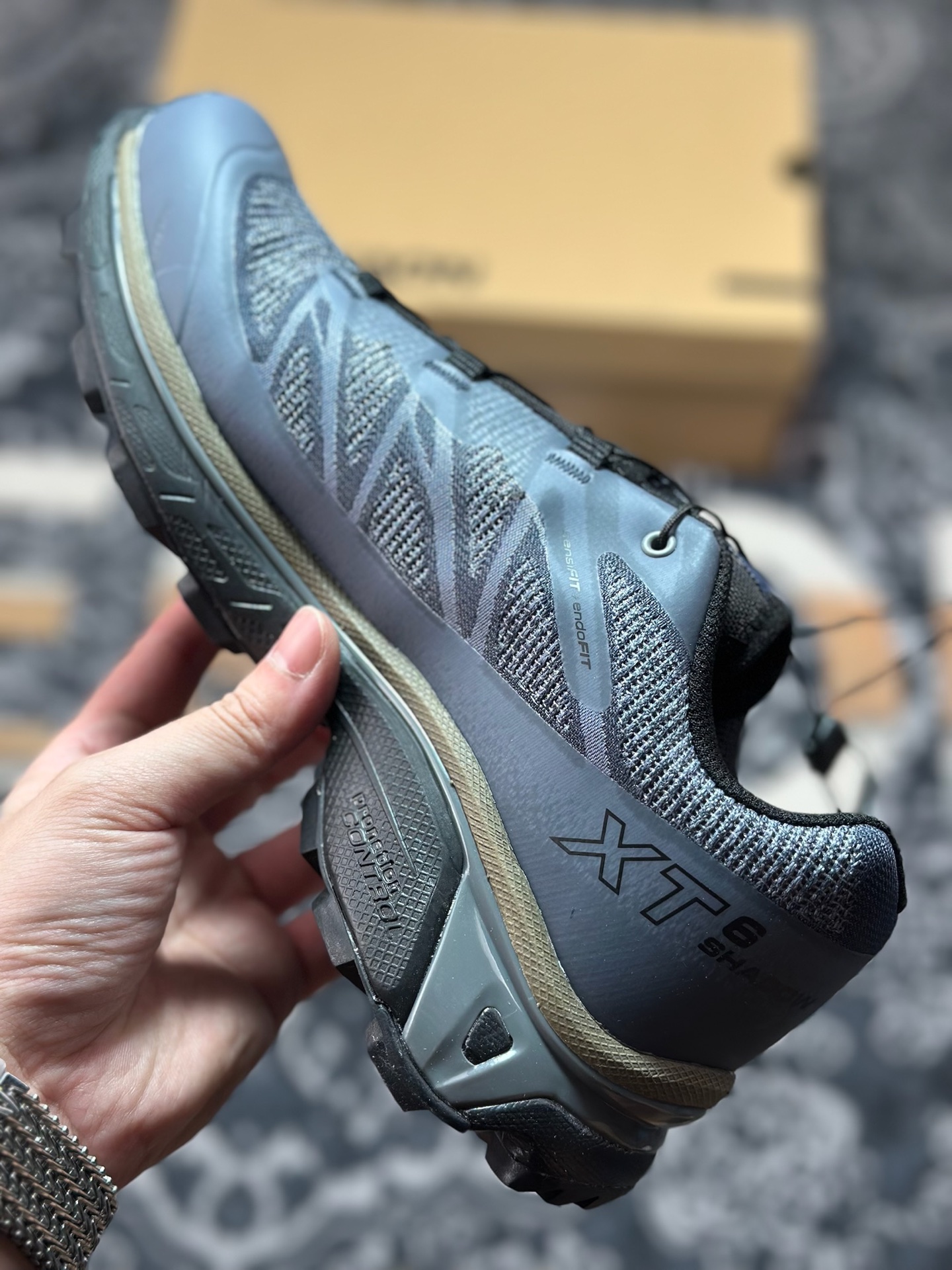 C2350 优选 原装级别 绿X版 XT-6 复古潮流户外机能登山 深夜蓝配色 478739