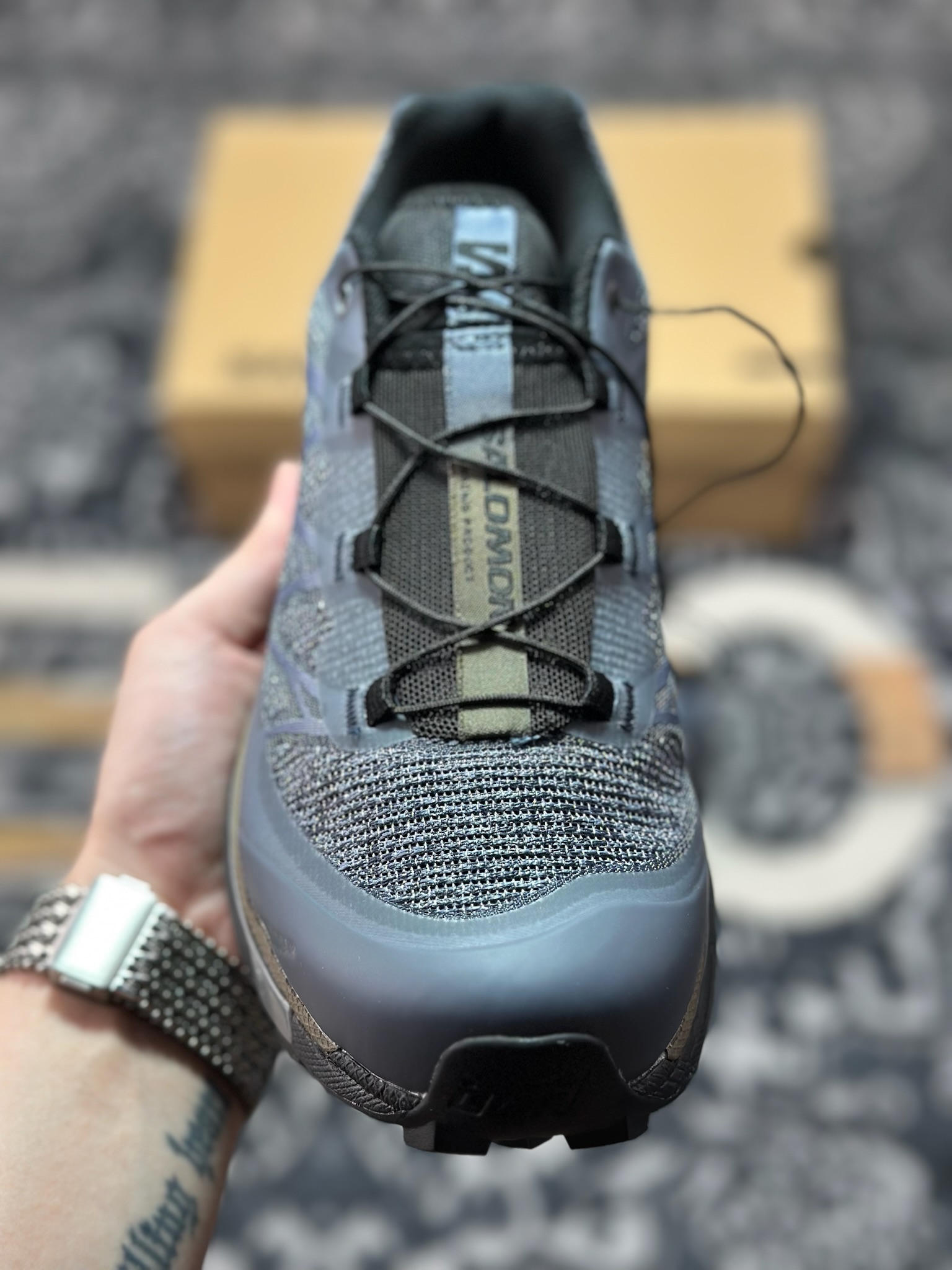 C2350 优选 原装级别 绿X版 XT-6 复古潮流户外机能登山 深夜蓝配色 478739