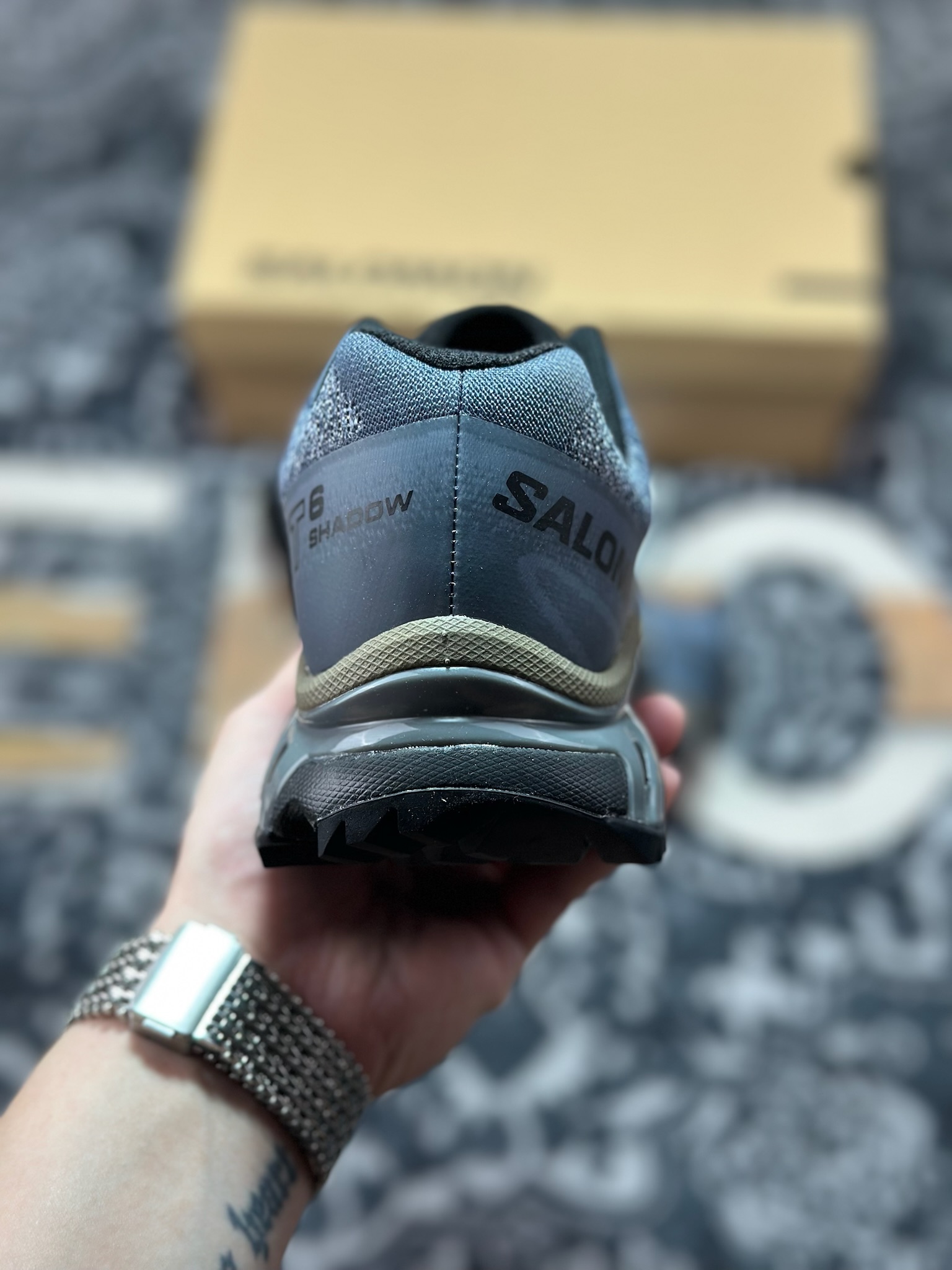 C2350 优选 原装级别 绿X版 XT-6 复古潮流户外机能登山 深夜蓝配色 478739