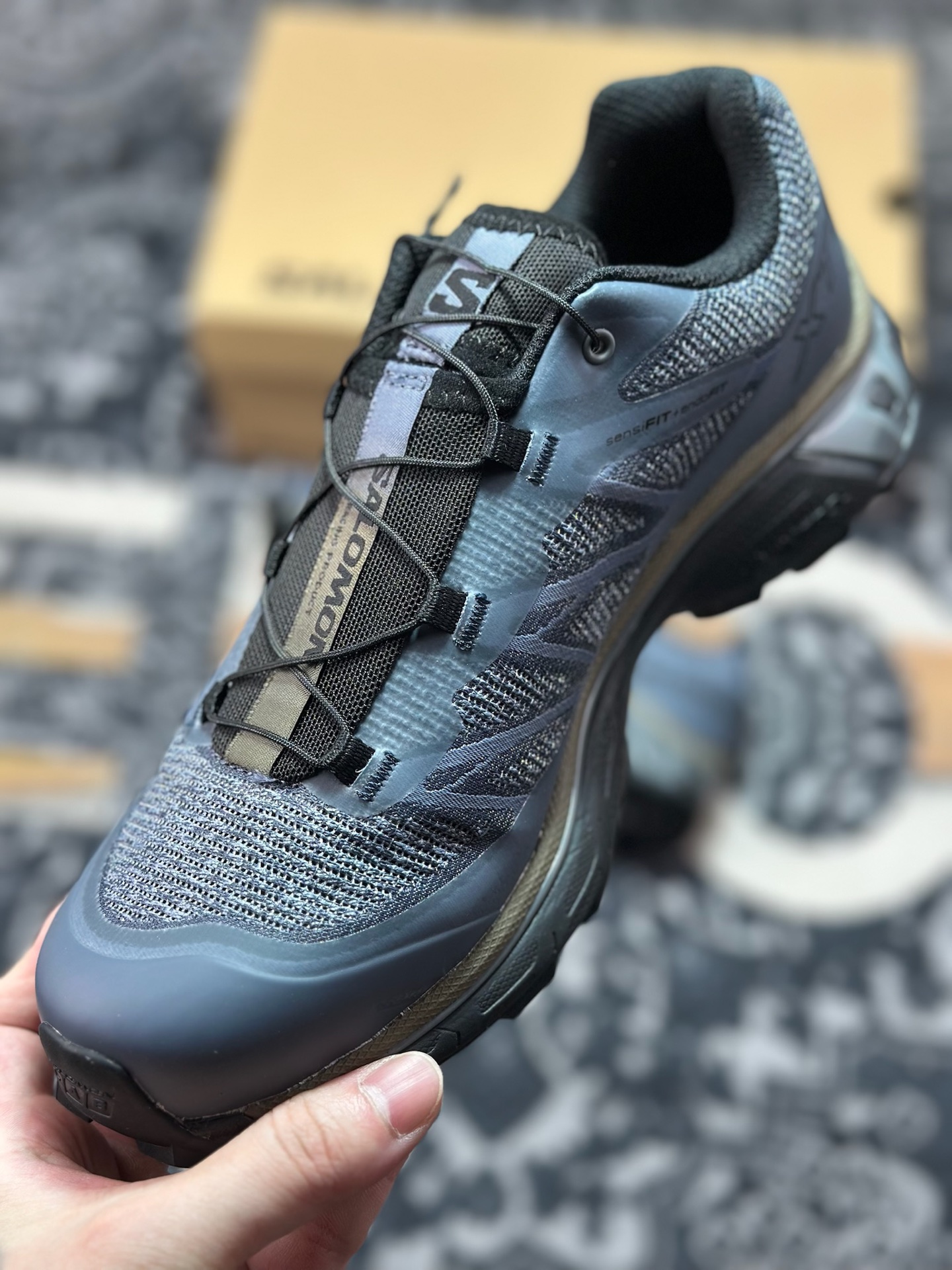 C2350 优选 原装级别 绿X版 XT-6 复古潮流户外机能登山 深夜蓝配色 478739