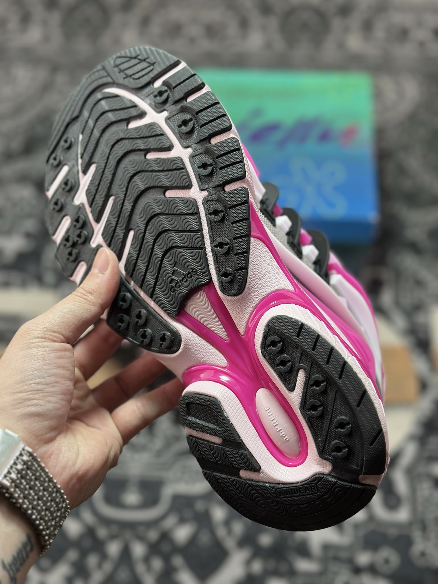 B7300 原装级别 外贸爆款 Pharrell x AD Adistar Jellyfish 联名款低帮复古风老爹鞋 JP9273