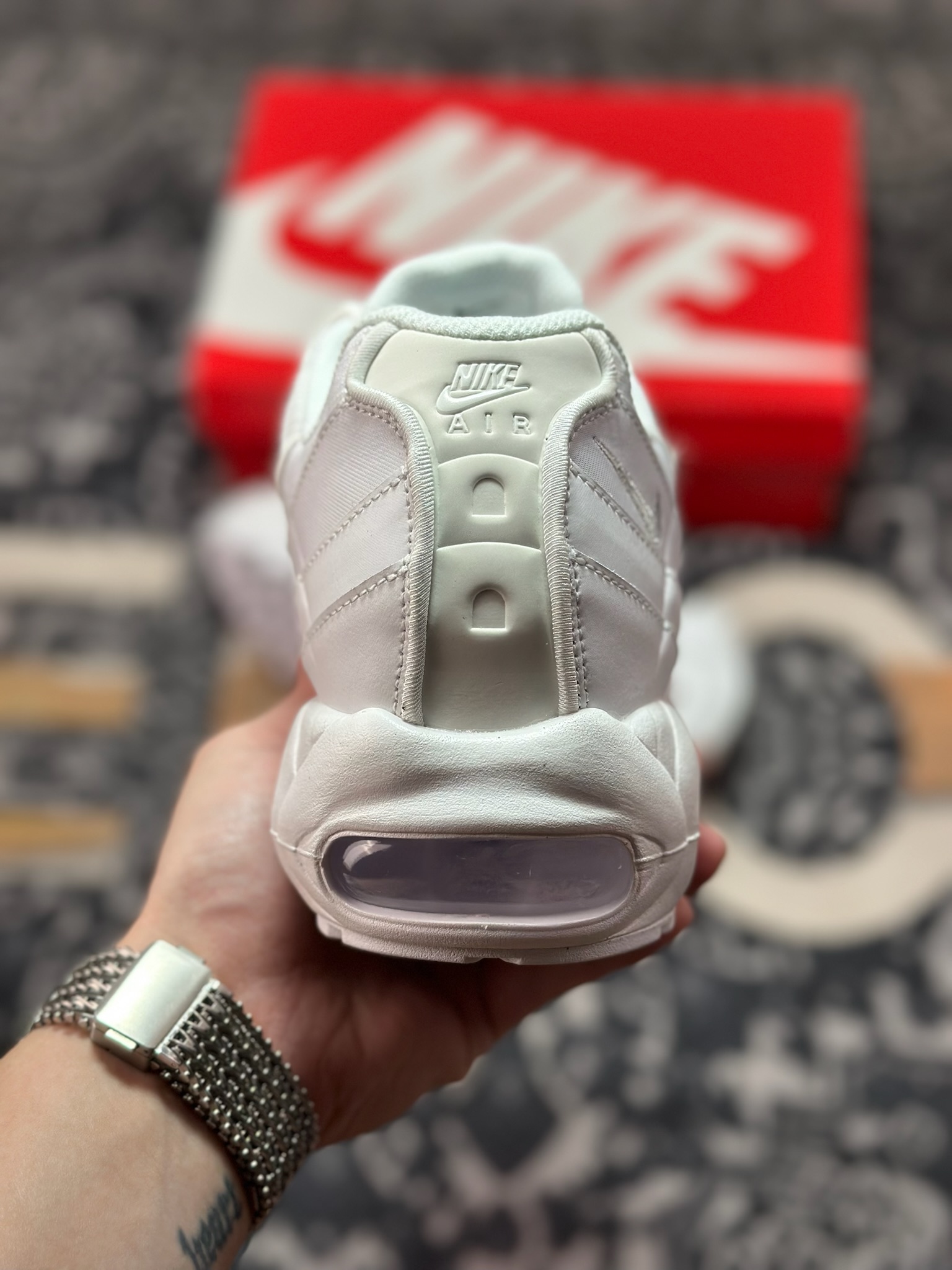 原装级别 外贸跑量专供 NK Air 95 低帮休闲运动板鞋 CT1268-100 运动休闲鞋