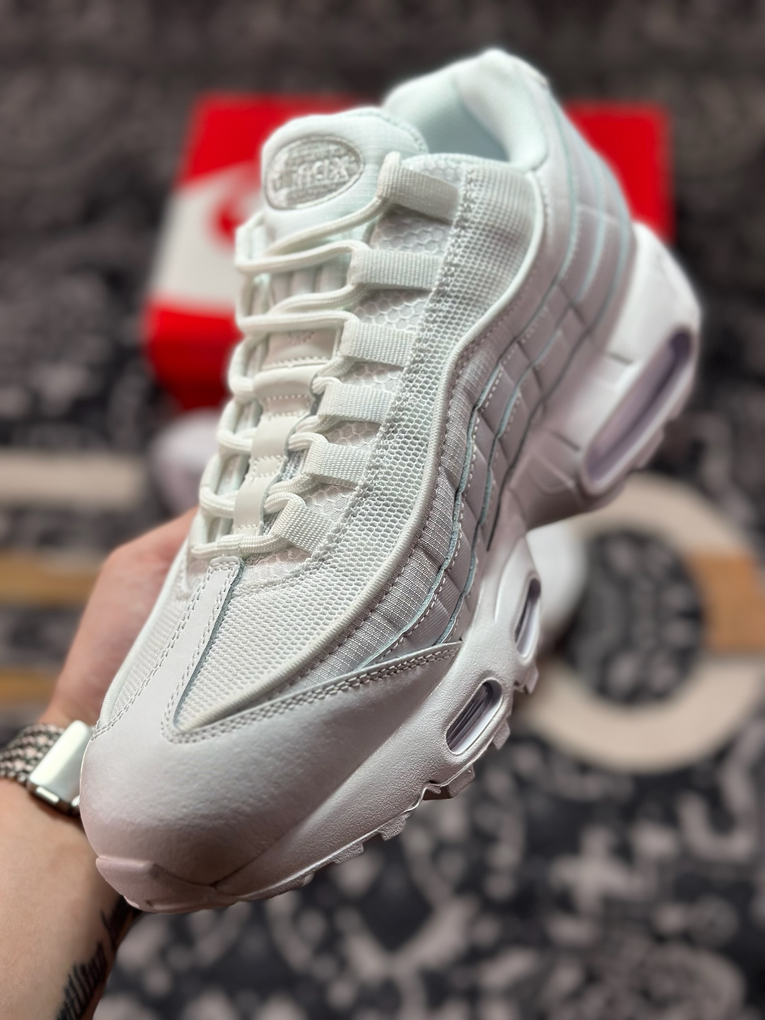 原装级别 外贸跑量专供 NK Air 95 低帮休闲运动板鞋 CT1268-100 运动休闲鞋