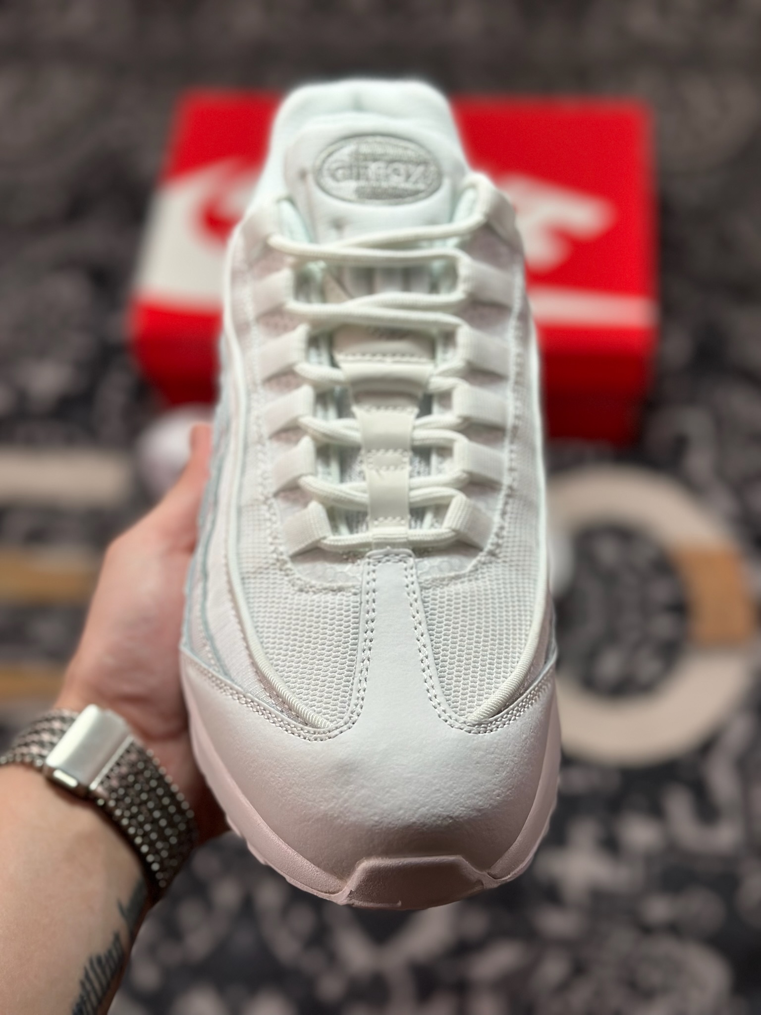 原装级别 外贸跑量专供 NK Air 95 低帮休闲运动板鞋 CT1268-100 运动休闲鞋