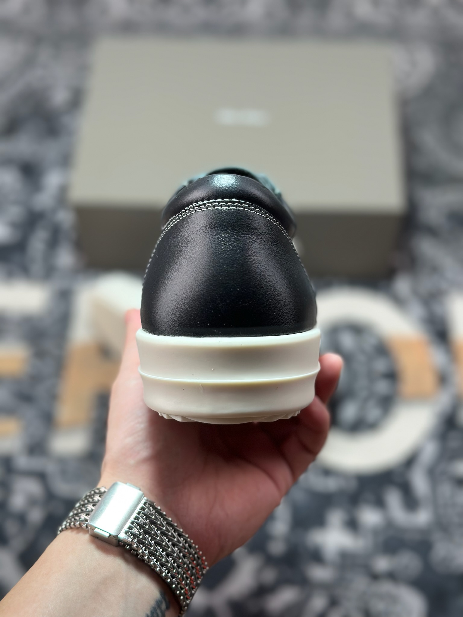 D0450 优选 原装级别 市售最高版 New Star # Rickowens 瑞克 欧文斯 侵权 低帮高街休闲板鞋