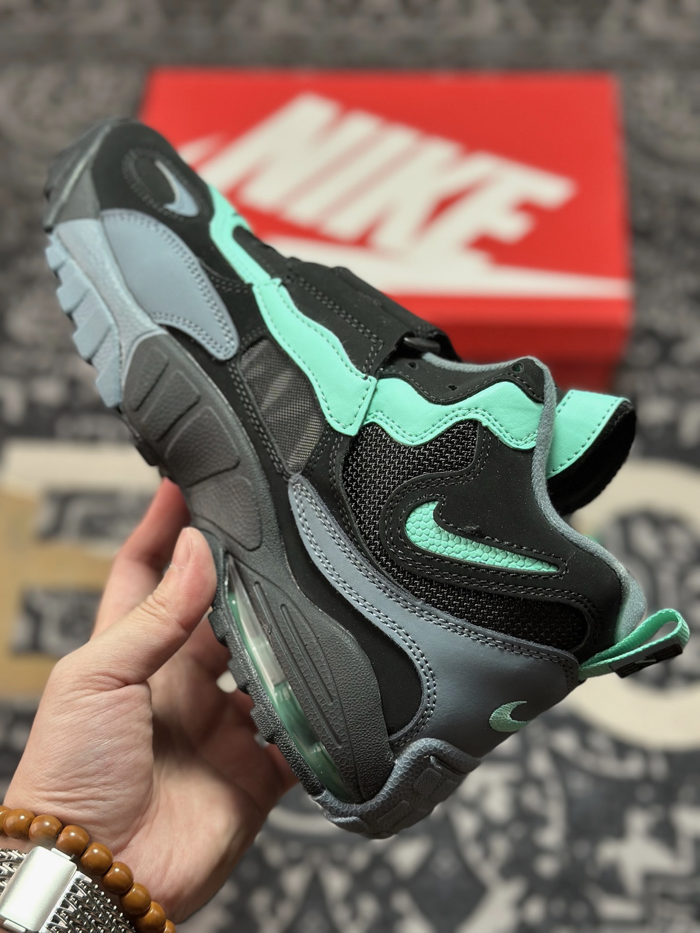 原装级别 Nike Sportswear Air Speed Turf 加速实验系列复古气垫篮球鞋 525225-030