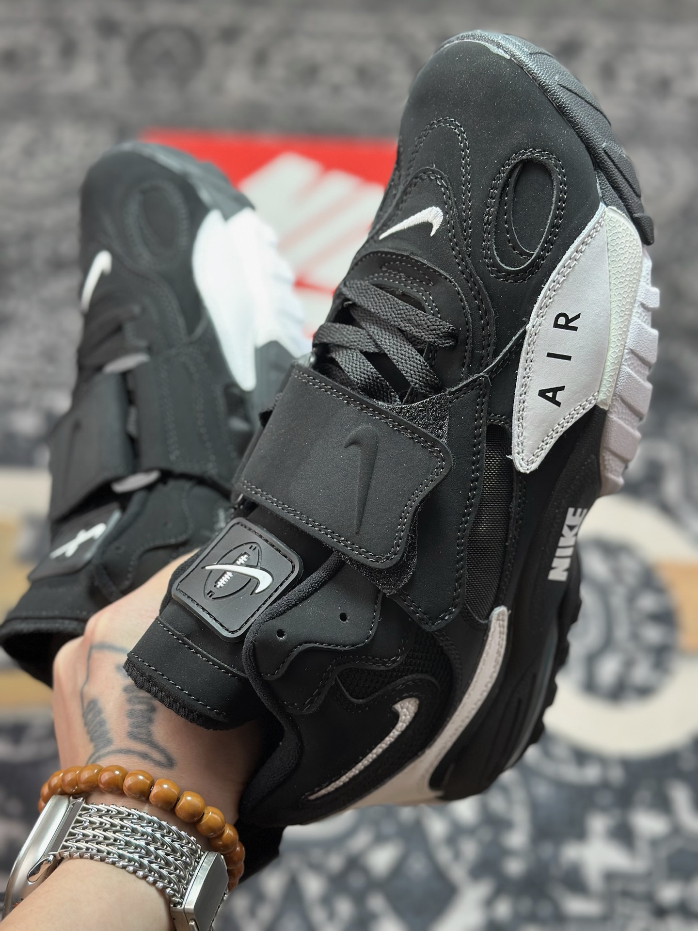 原装级别 Nike Sportswear Air Speed Turf 加速实验系列复古气垫篮球鞋 525225-011