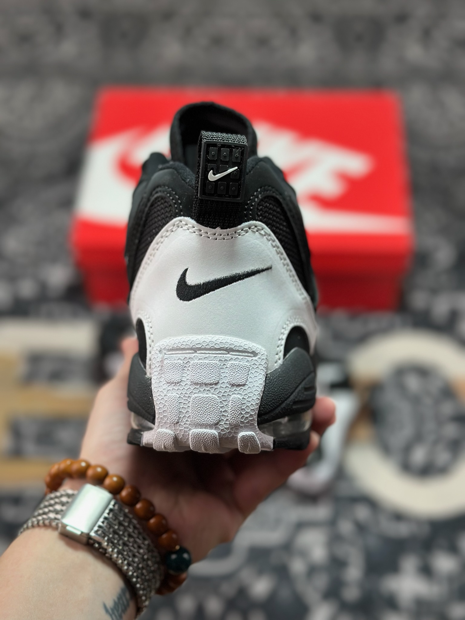 原装级别 Nike Sportswear Air Speed Turf 加速实验系列复古气垫篮球鞋 525225-011