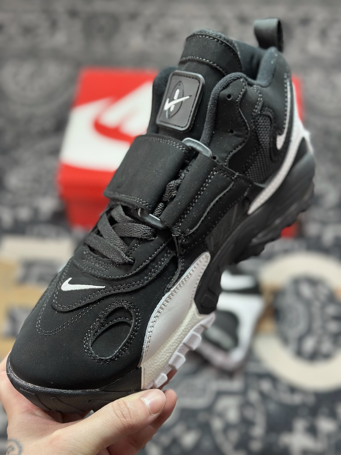 原装级别 Nike Sportswear Air Speed Turf 加速实验系列复古气垫篮球鞋 525225-011