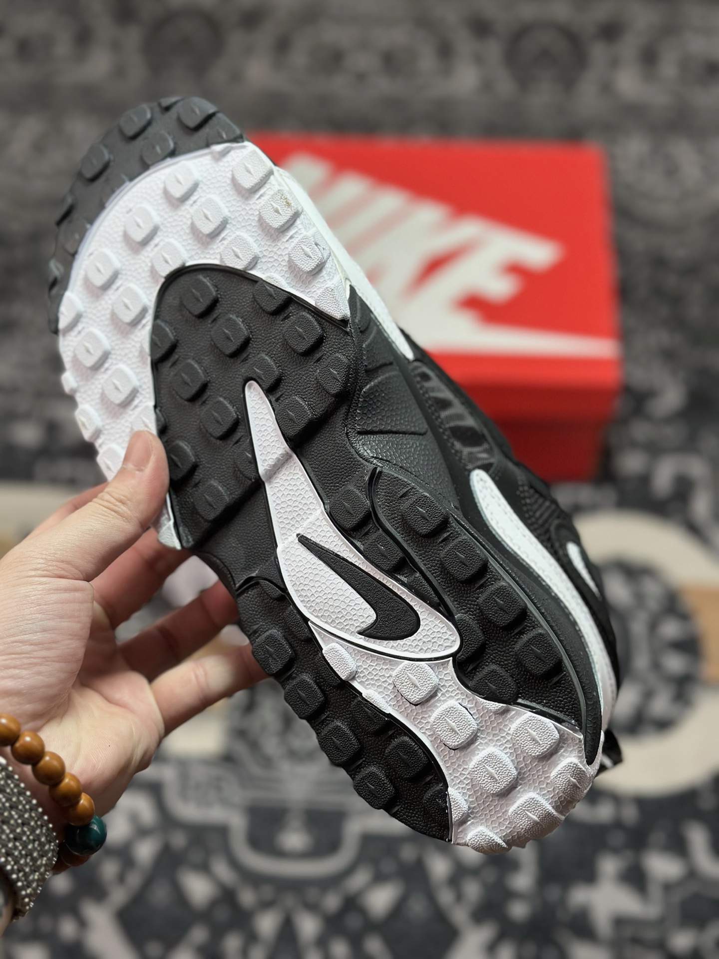 原装级别 Nike Sportswear Air Speed Turf 加速实验系列复古气垫篮球鞋 525225-011