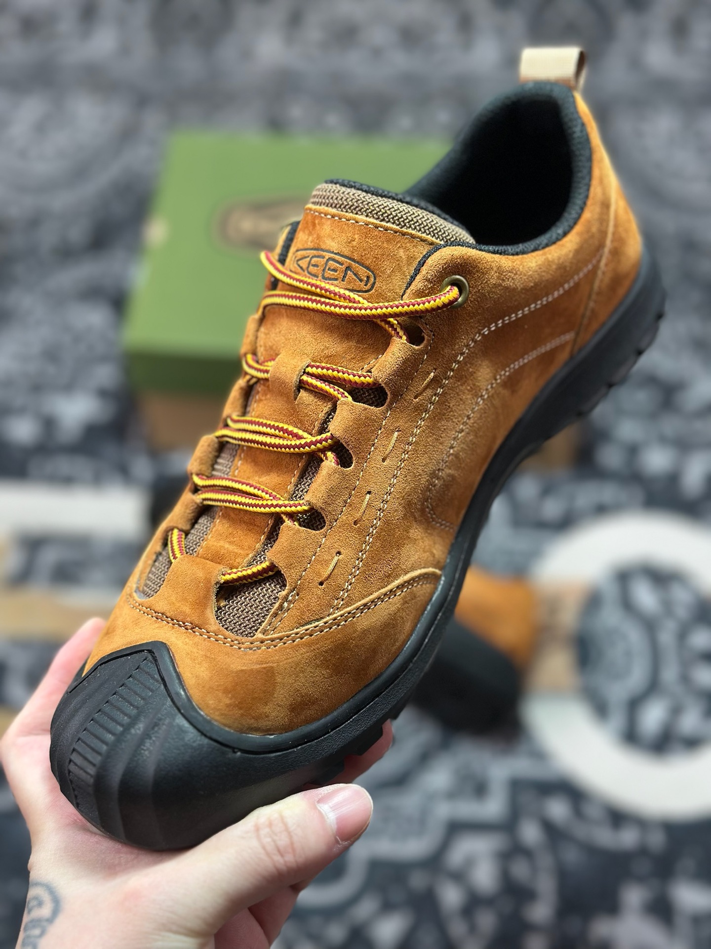 A8200 原装级别 新货美国人气户外品牌-科恩Keen Jasper Rocks SP贾斯珀都市系列复古低帮系带户外风露营徒步登山运动训练鞋