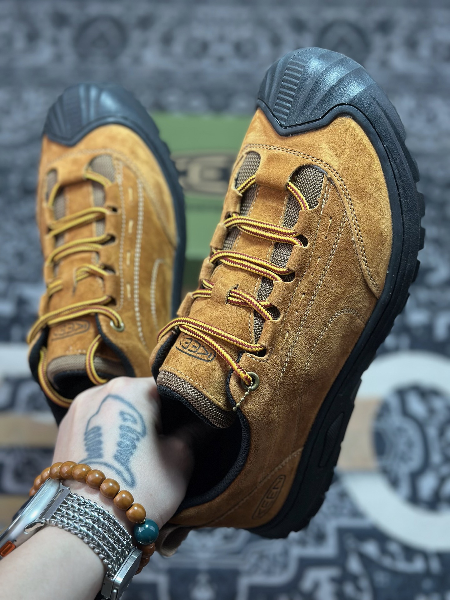 A8200 原装级别 新货美国人气户外品牌-科恩Keen Jasper Rocks SP贾斯珀都市系列复古低帮系带户外风露营徒步登山运动训练鞋