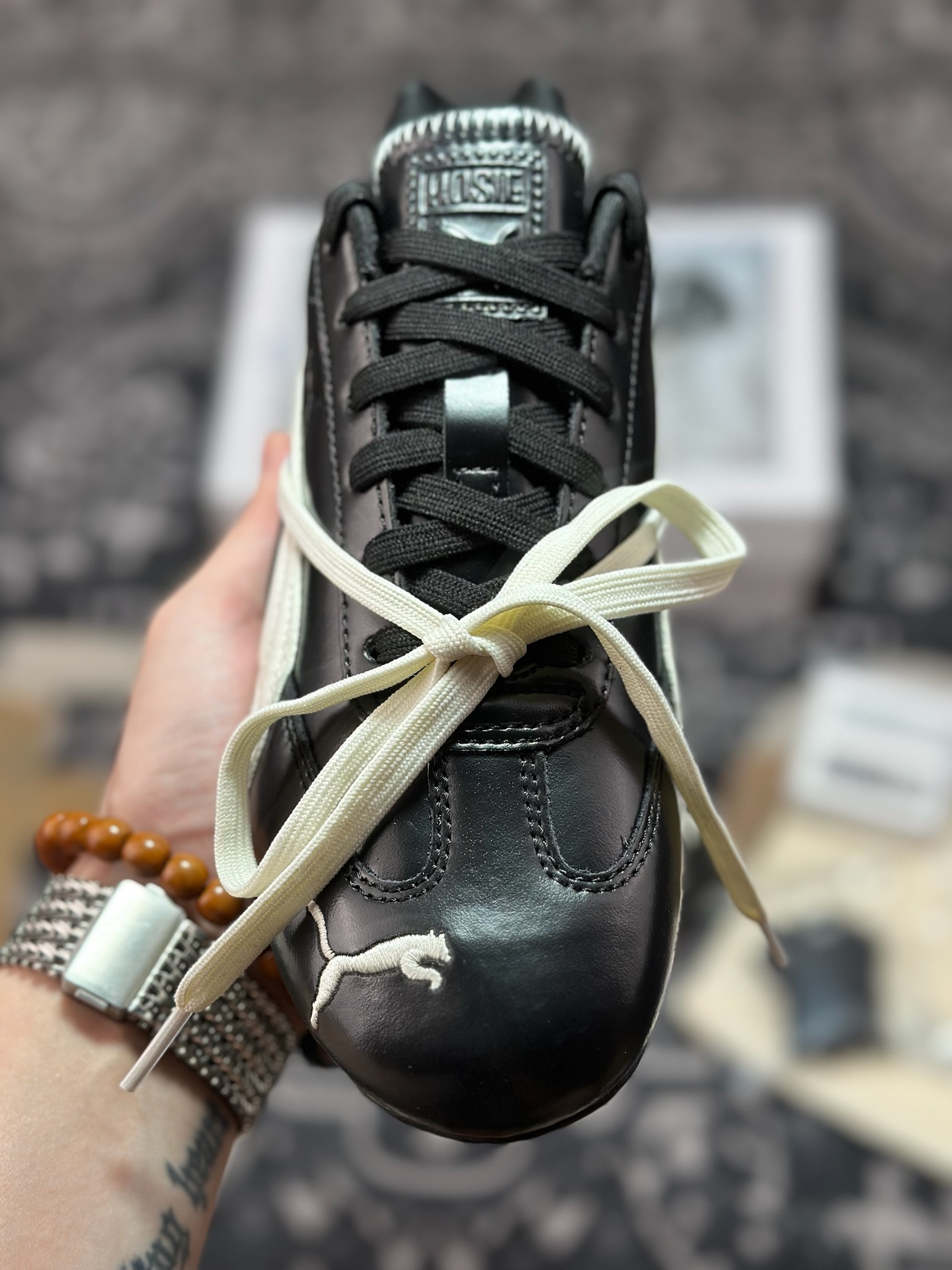 优选 原装级别 Rose x Puma Speedcat 联名款 极速赛车系列彪马低帮生活休闲鞋 404391-01