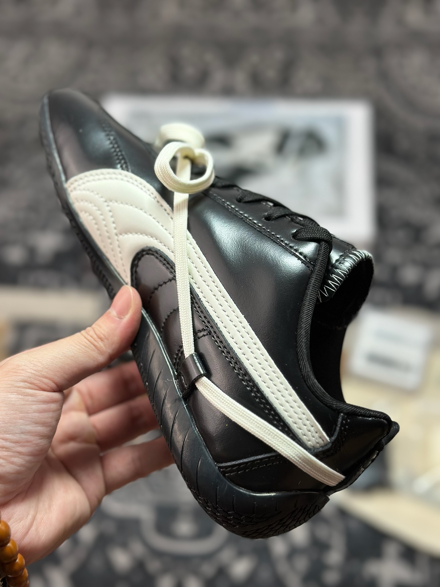 优选 原装级别 Rose x Puma Speedcat 联名款 极速赛车系列彪马低帮生活休闲鞋 404391-01