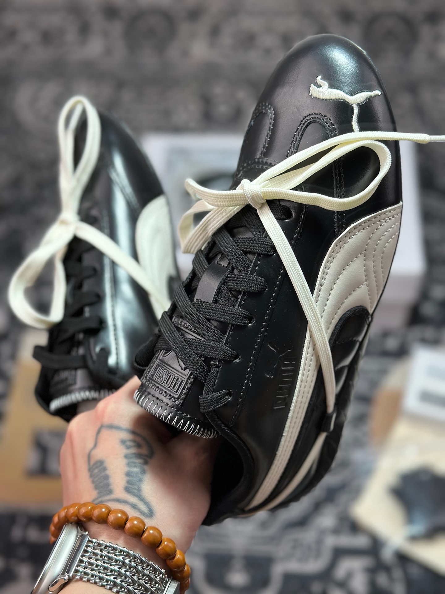 优选 原装级别 Rose x Puma Speedcat 联名款 极速赛车系列彪马低帮生活休闲鞋 404391-01