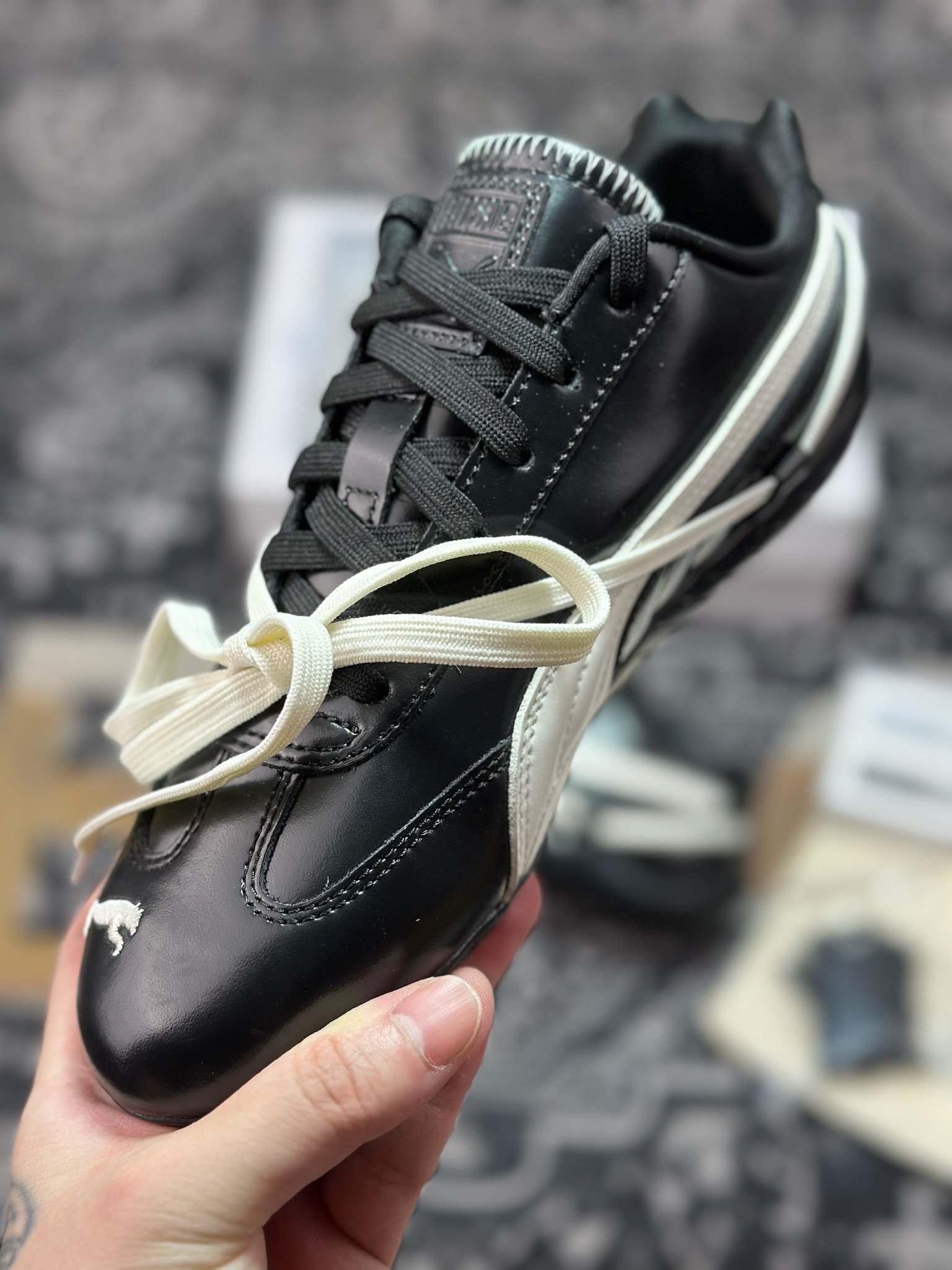 优选 原装级别 Rose x Puma Speedcat 联名款 极速赛车系列彪马低帮生活休闲鞋 404391-01