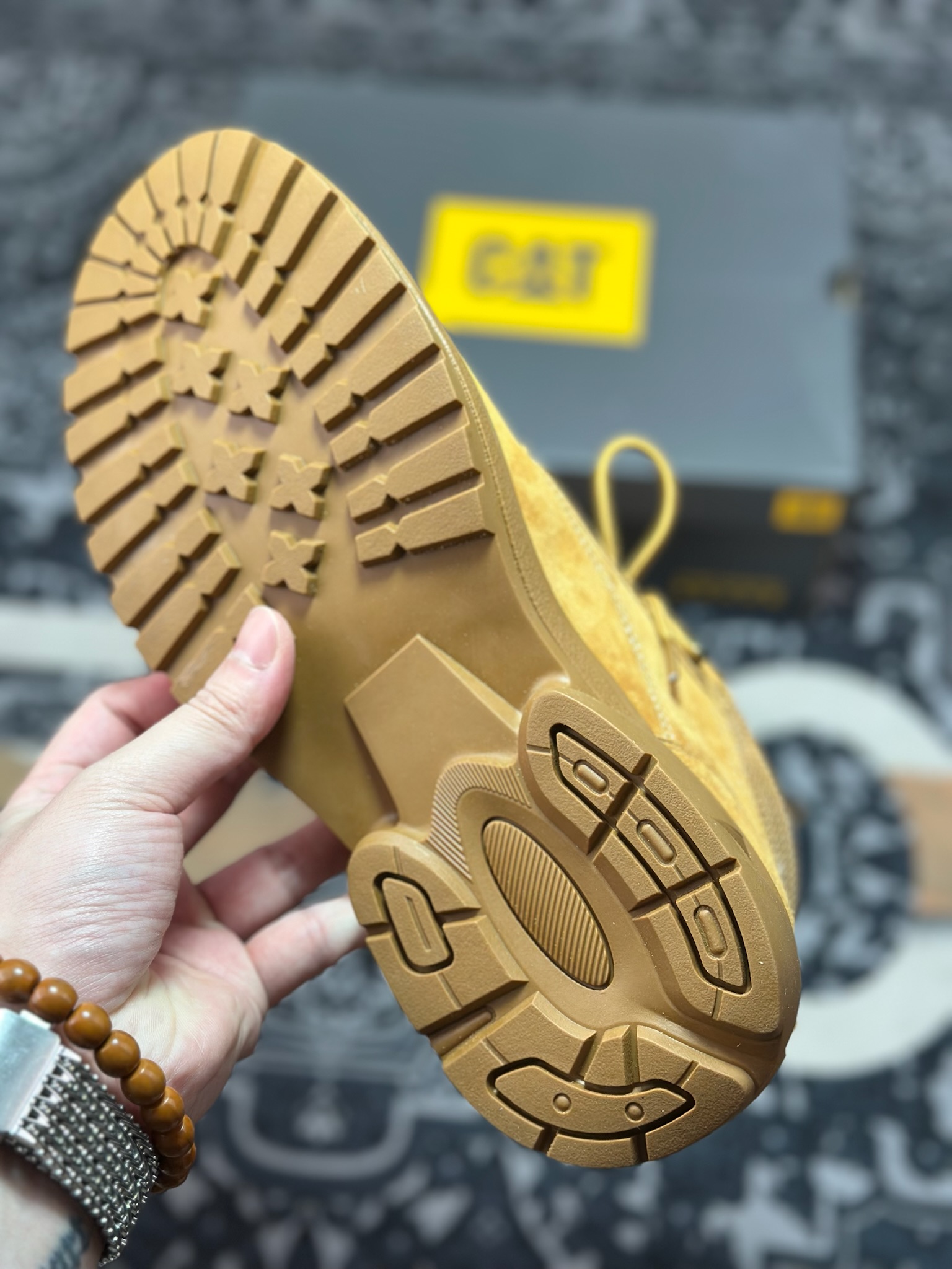 B3260 原装级别 新货#CAT卡特 硬汉推土机品牌经典百搭户外中帮休闲马丁靴系列