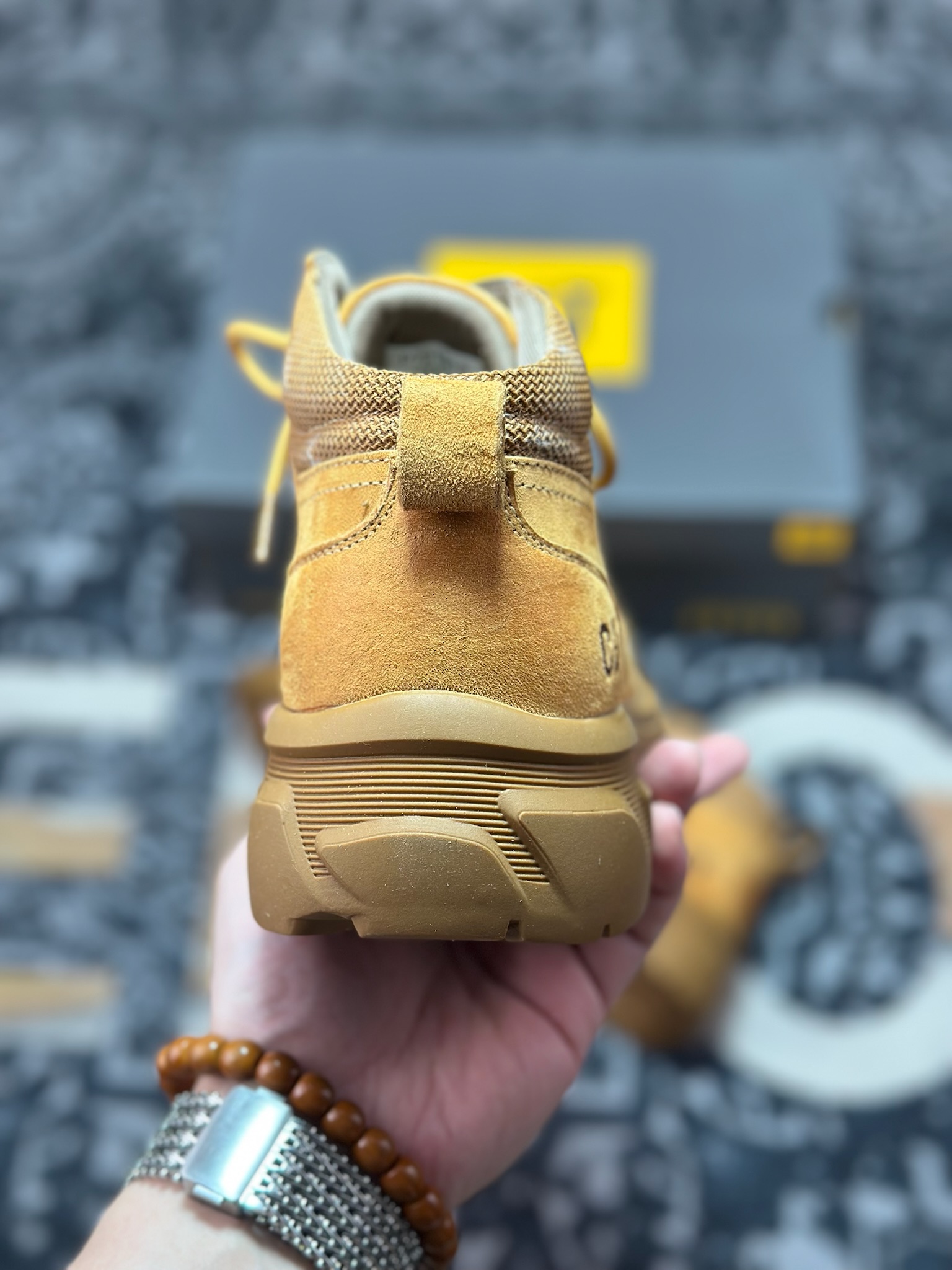 B3260 原装级别 新货#CAT卡特 硬汉推土机品牌经典百搭户外中帮休闲马丁靴系列