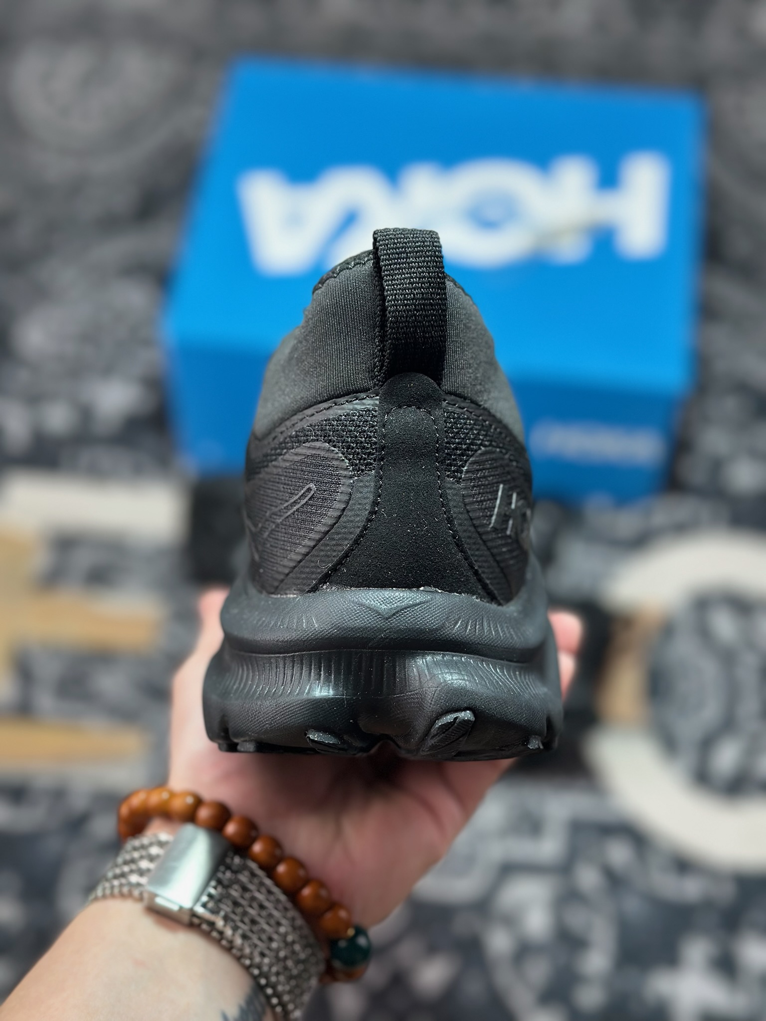 原装级别 HOKA M KAWANA MID 厚底轻量山地跑步鞋 1169270/BBNB