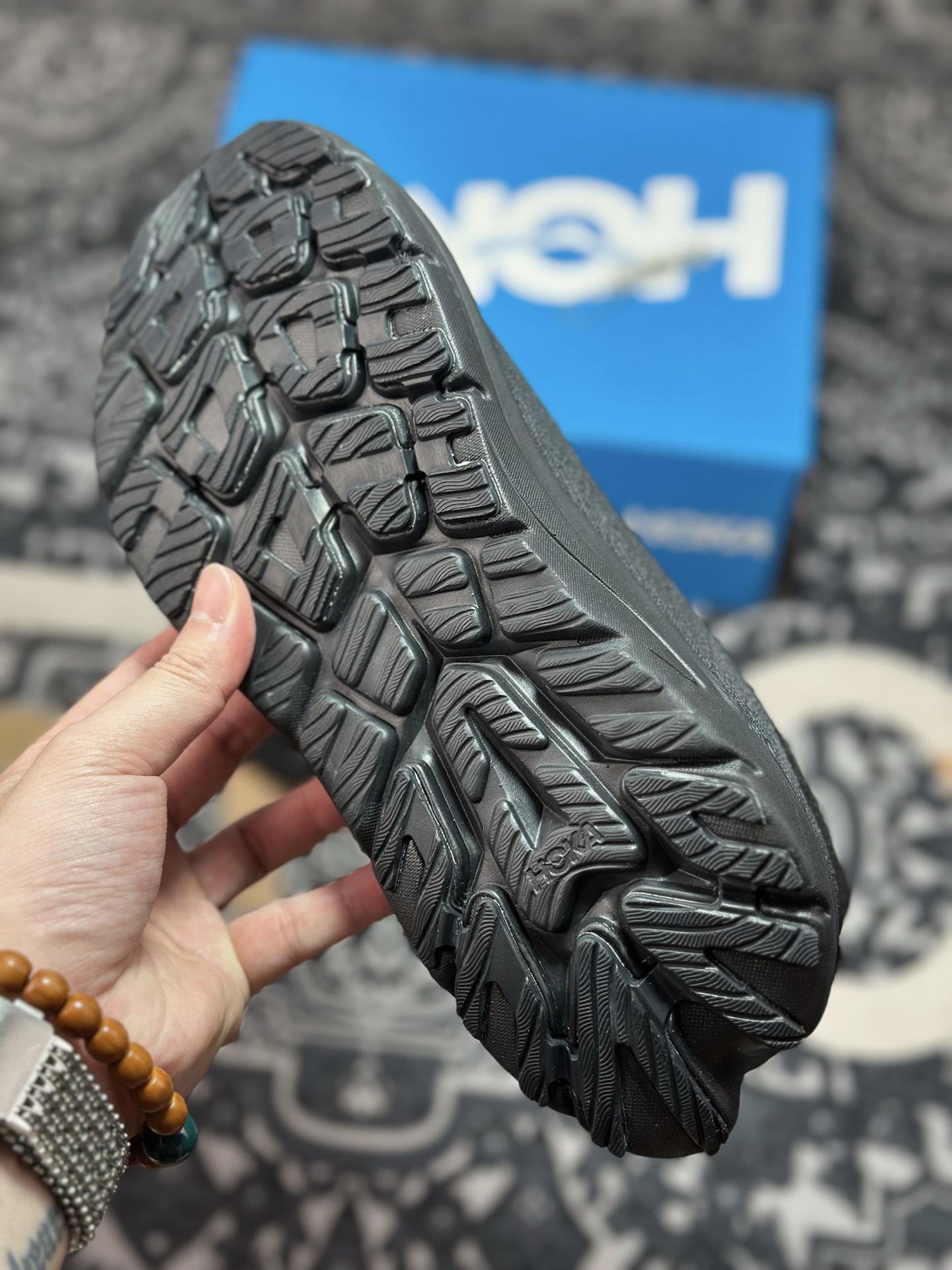 原装级别 HOKA M KAWANA MID 厚底轻量山地跑步鞋 1169270/BBNB