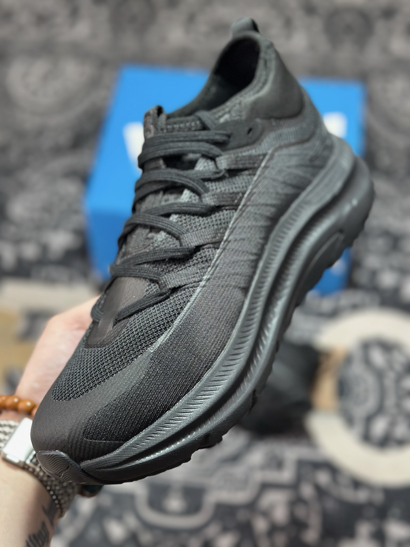 原装级别 HOKA M KAWANA MID 厚底轻量山地跑步鞋 1169270/BBNB