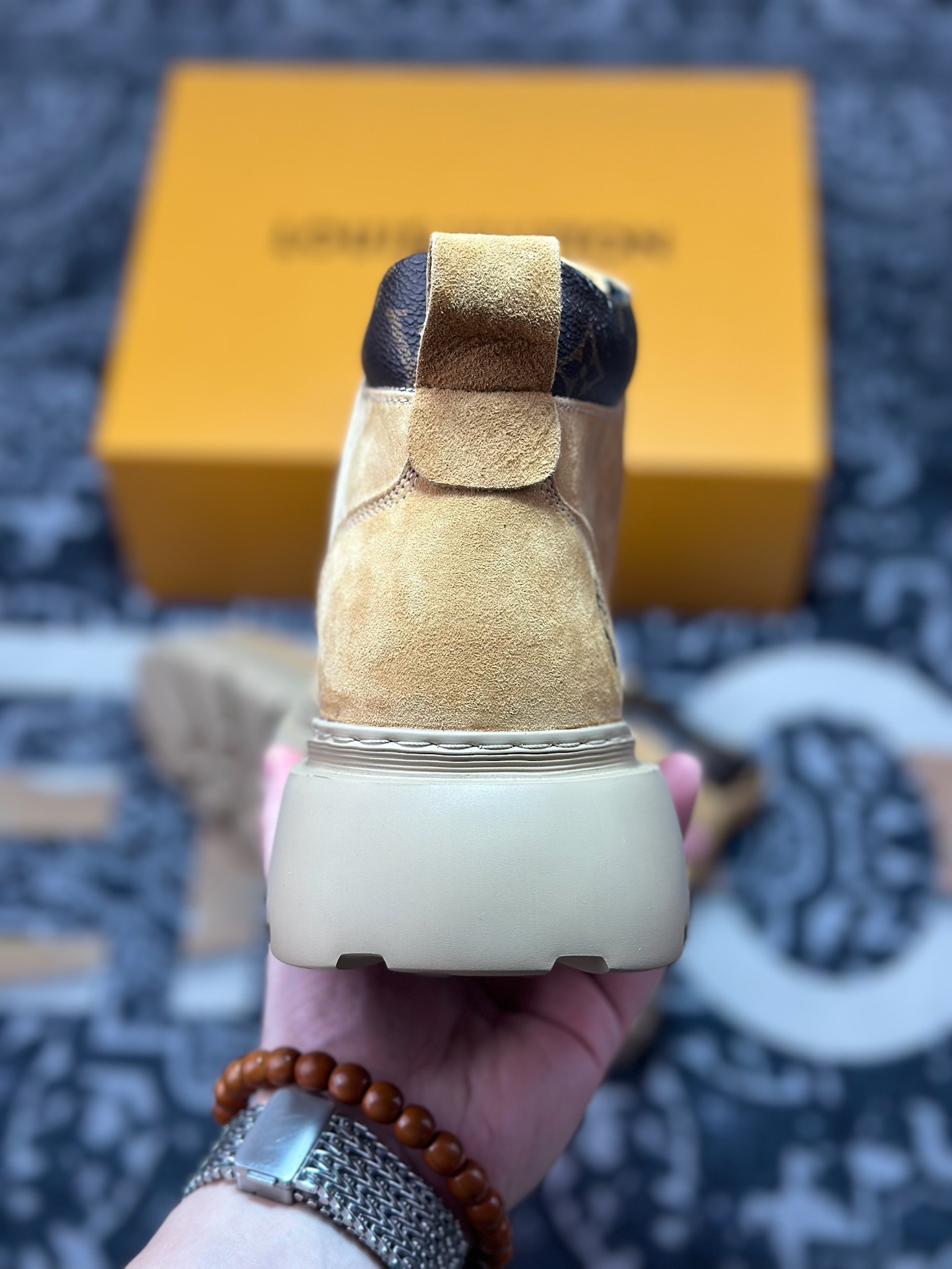 原装级别 LV x Timberland LV联名添柏岚大黄靴