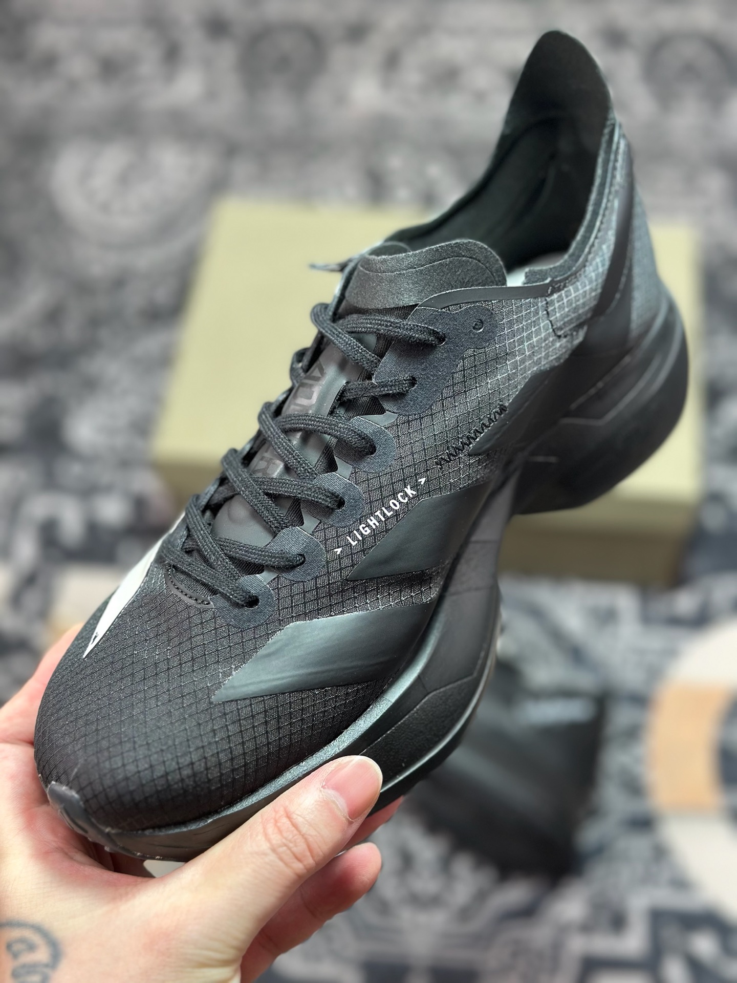 A8220 Adidas Y-3 Adizero Adios Pro Evo 4”Alumina Cinder”零度透气竞速休闲运动慢跑鞋“l联名黑白” JR6655