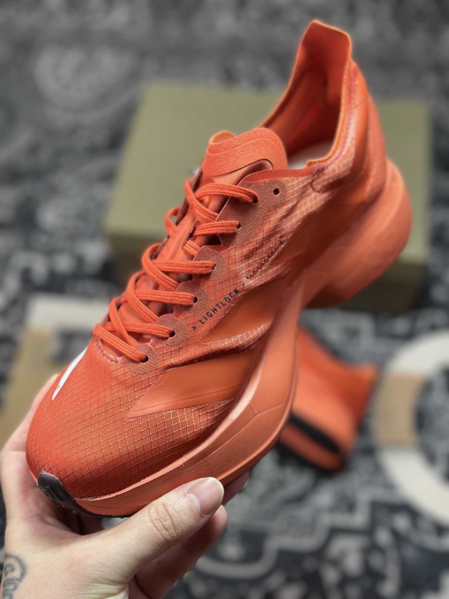 A8220 Adidas Y-3 Adizero Adios Pro Evo 4”Alumina Cinder”零度平安进化版4系列低帮跑鞋“l联名红白”JR6657