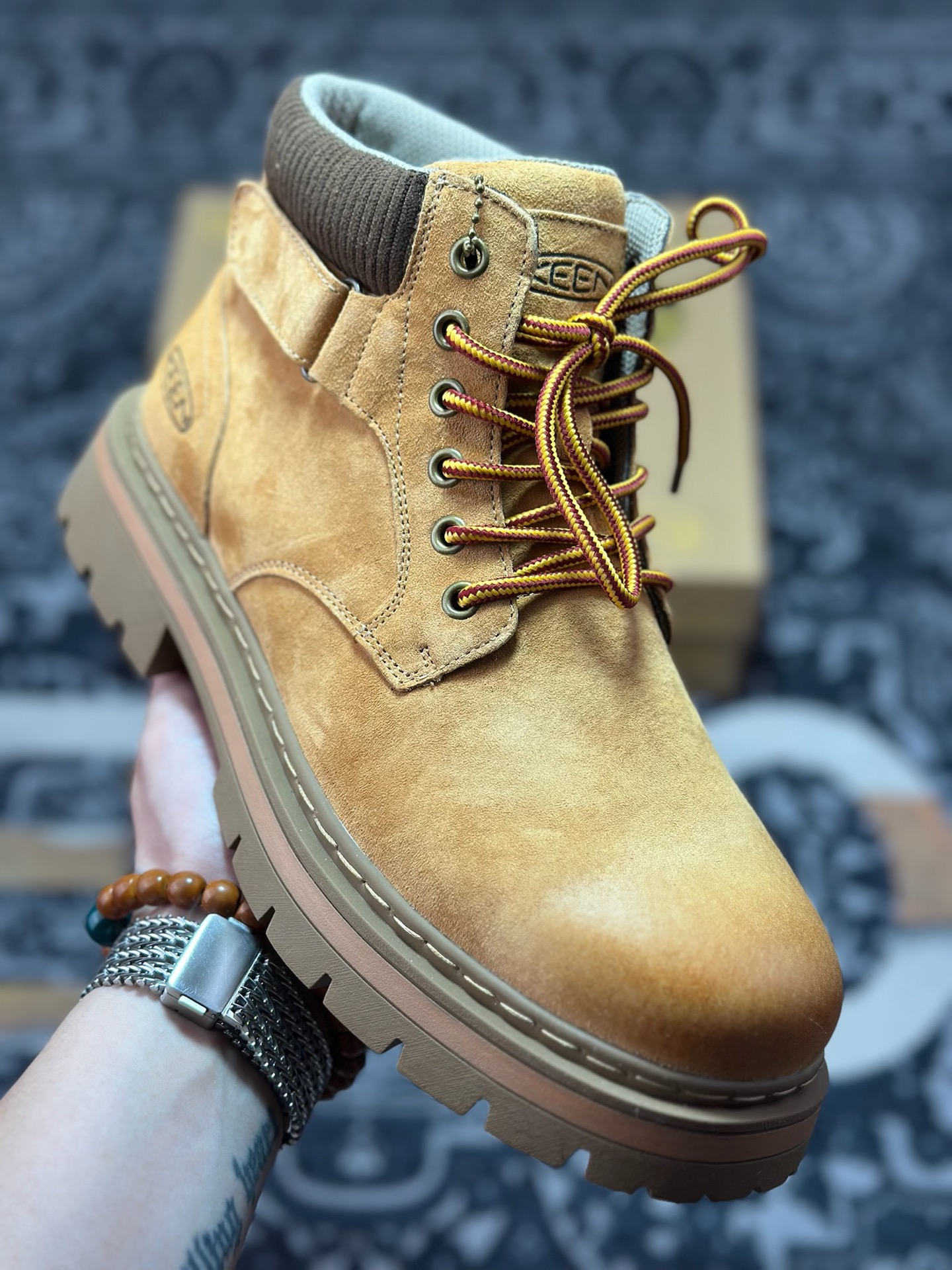 B4280 原装级别 新货美国人气户外品牌-科恩Keen Jasper Rocks SP贾斯珀都市户外休闲马丁靴-Chinese UA Cheap High Quatity Brand Clothes Bags handbags Sneakers wholesale wholesaler seller from China Factory suppliers Fashion Clothing Shoes best Quality Beautiful Price B4280 原装级别 新货美国人气户外品牌-科恩Keen Jasper Rocks SP贾斯珀都市户外休闲马丁靴