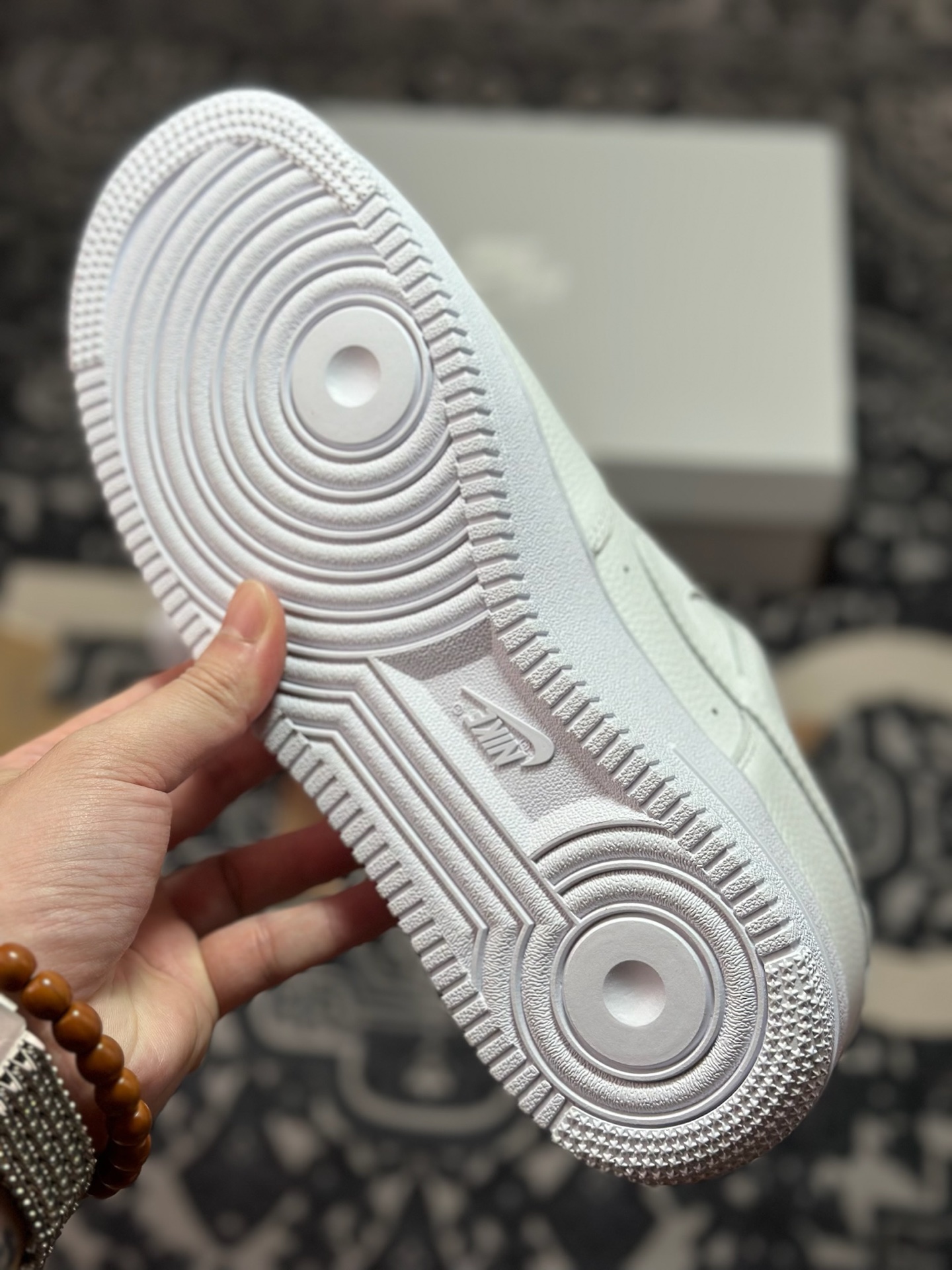 C1350 优选 原装级别 CPFM x NK Air Force 1 07 Low 空军一号系列低帮经典百搭休闲运动板鞋“联名放大补丁字母” DD7050-100