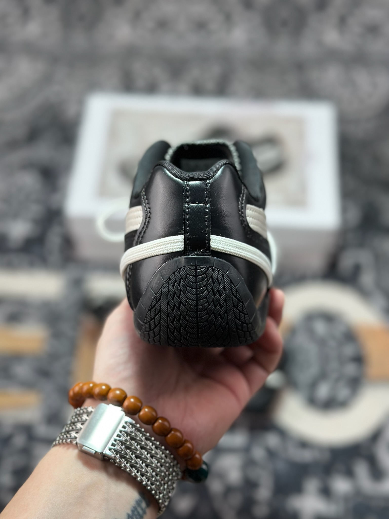 B0240 原装级别Rose x PUMA彪马 Speedcat 系列 联名款 赛车 德训双鞋带 绑带休闲运动低帮板鞋 404391-01