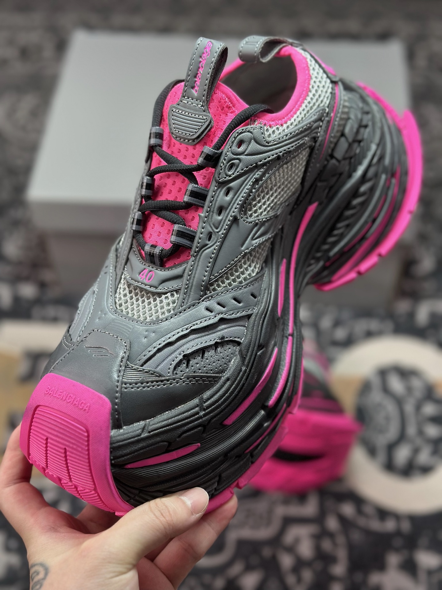 C8430 优选 原装级别#Balenciaga 巴黎世家 Platfo 厚底复古老爹鞋