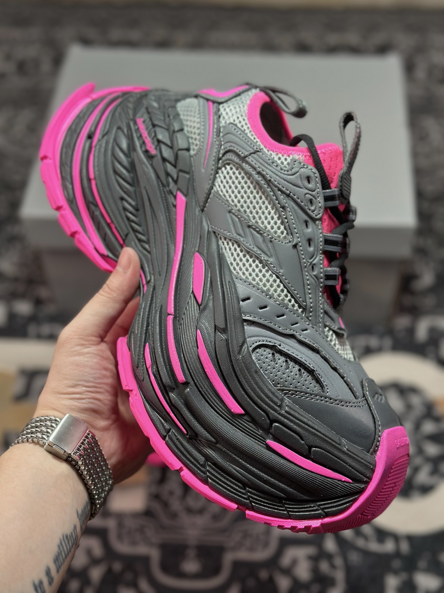 C8430 优选 原装级别#Balenciaga 巴黎世家 Platfo 厚底复古老爹鞋