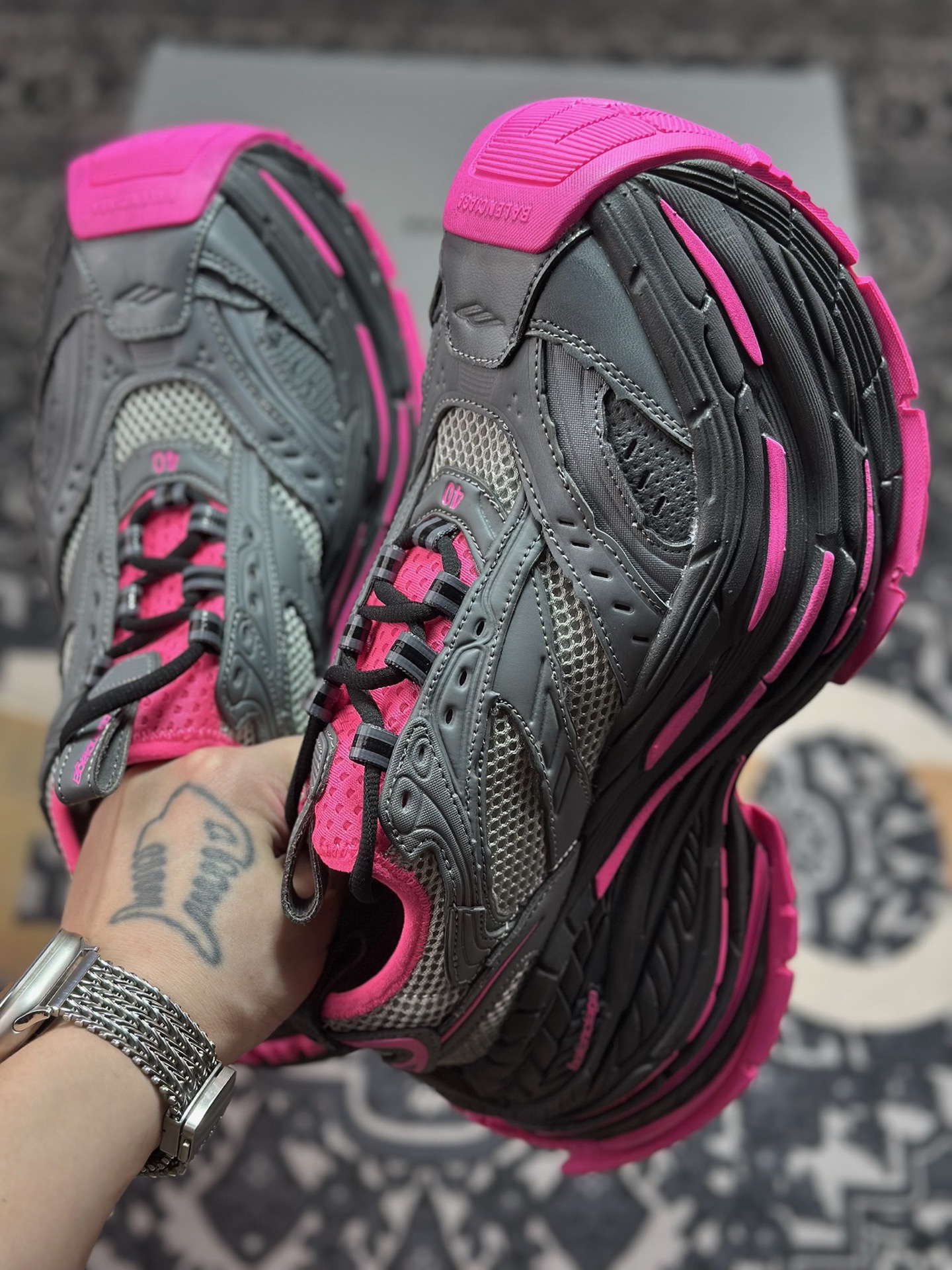 C8430 优选 原装级别#Balenciaga 巴黎世家 Platfo 厚底复古老爹鞋